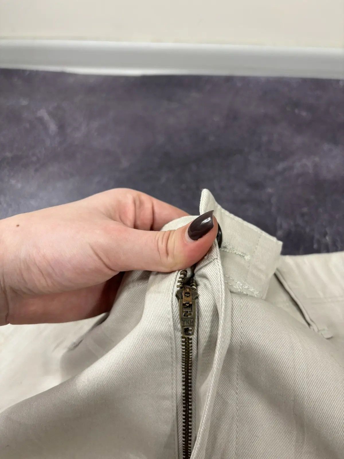 Dockers × Vintage Vintage Dockers Y2K Military Casual Hype Baggy Cargo Shorts Size US 36 / EU 52 - 11 Thumbnail