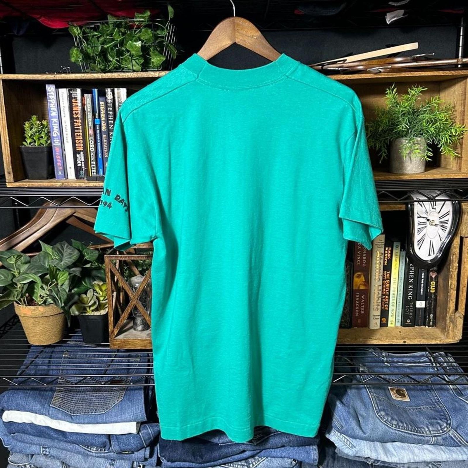 Fruit Of The Loom Vintage 90s Single Stitch Cartoon Tee The Flintstones Shirt Size US L / EU 52-54 / 3 - 2 Thumbnail