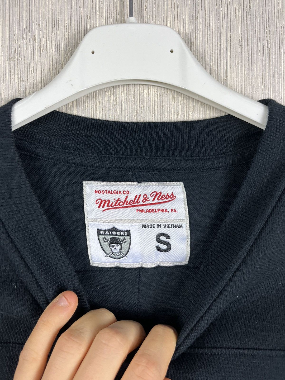 Mitchell & Ness × NFL Mitchell & Ness Oakland Raiders LONG 75 long sleeve tee NFL Size US S / EU 44-46 / 1 - 14 Thumbnail