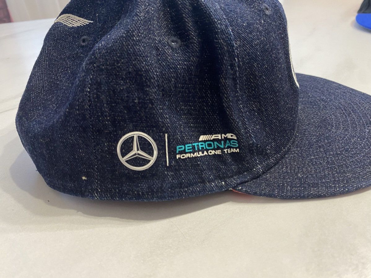 Mercedes-Benz Mercedes Benz Lewis Hamilton F1 Petronas AMG Grand Prix cap Size ONE SIZE - 4 Thumbnail