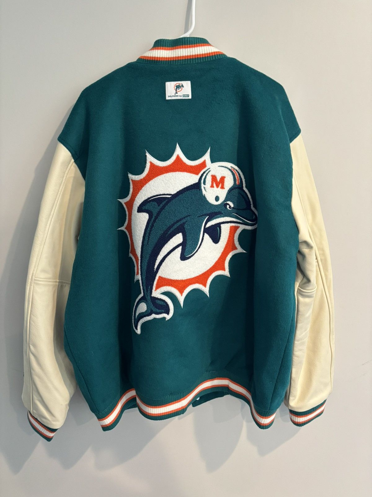 Golf Wang × NFL Dolphins Letterman Jacket by Golf Wang x NFL Size US XXL / EU 58 / 5 - 2 Thumbnail