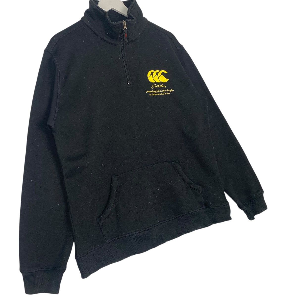 Other Vintage Canterbury Of New Zealand Hoodie Sweater Black Size US L / EU 52-54 / 3 - 3 Thumbnail