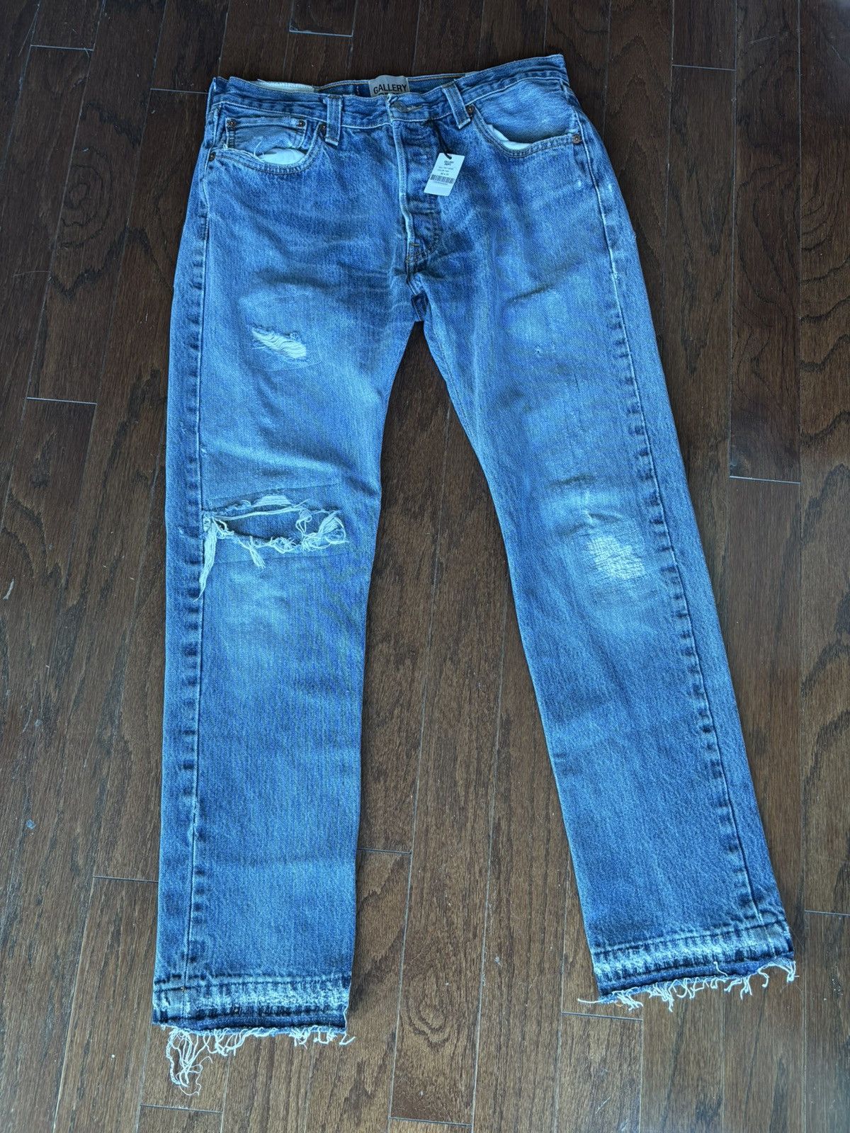Gallery Dept. 5001 Levi Distressed Denim Jeans Size 30x31