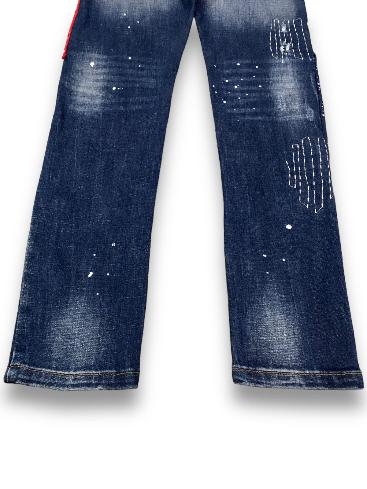 Kapital Vintage Boro Sashiko Bandana Patchwork Jeans like Kapital Size US 29 - 12 Thumbnail
