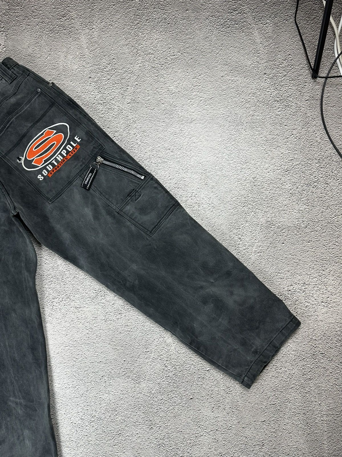 Southpole Vintage Southpole Faded Baggy Jeans Custom Distressed Y2K Size US 36 / EU 52 - 6 Thumbnail