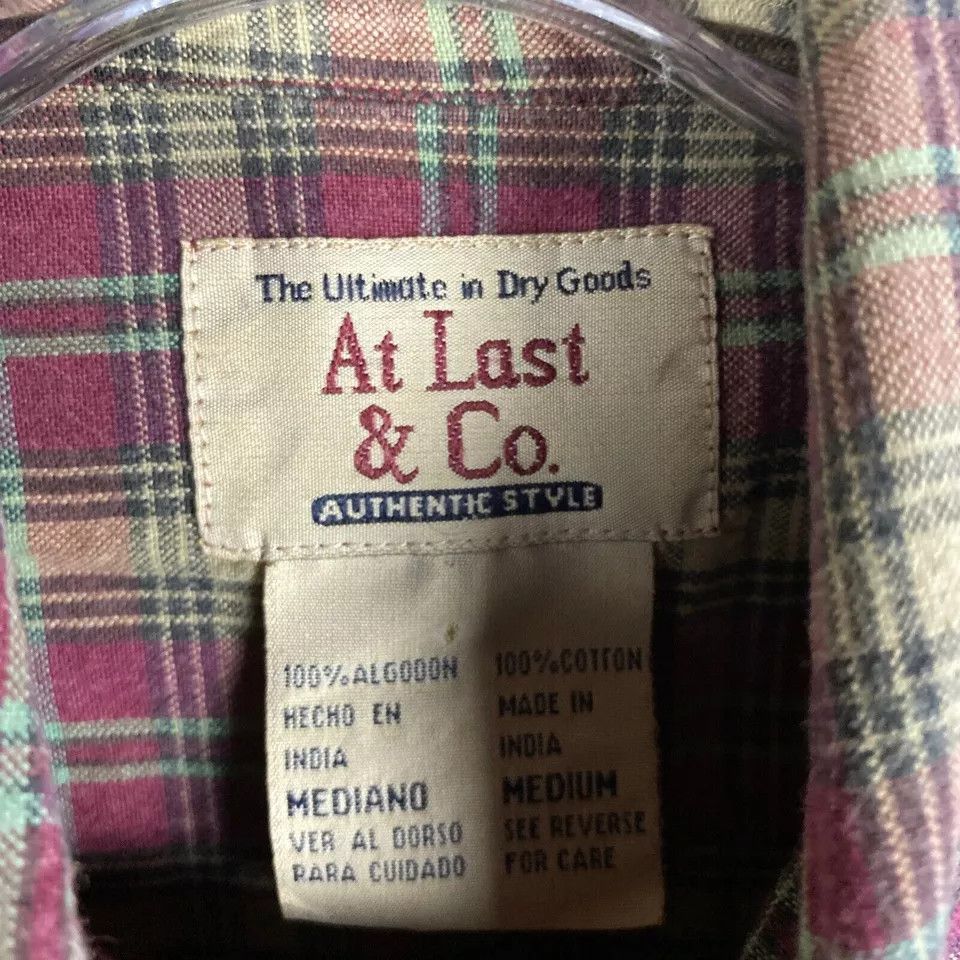 At Last & Co At Last & Co Button Up Shirt Women's Medium Long Sleeve M Size M / US 6-8 / IT 42-44 - 3 Thumbnail