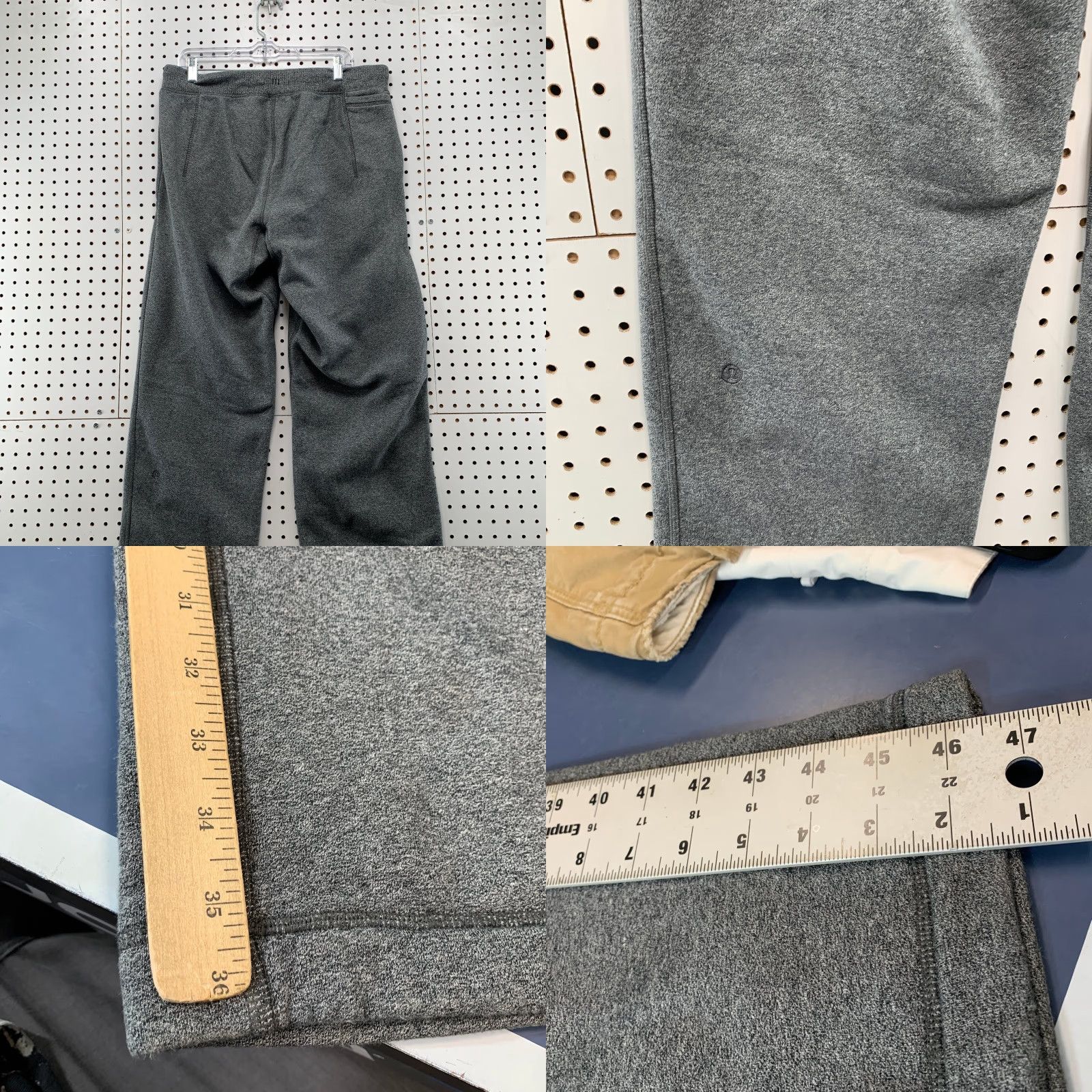 Lululemon Lululemon Sweatpants Mens XL Gray Relaxed Fit Drawstring Heavyweight 36x36 Sweatpants Size US 36 / EU 52 - 8 Thumbnail