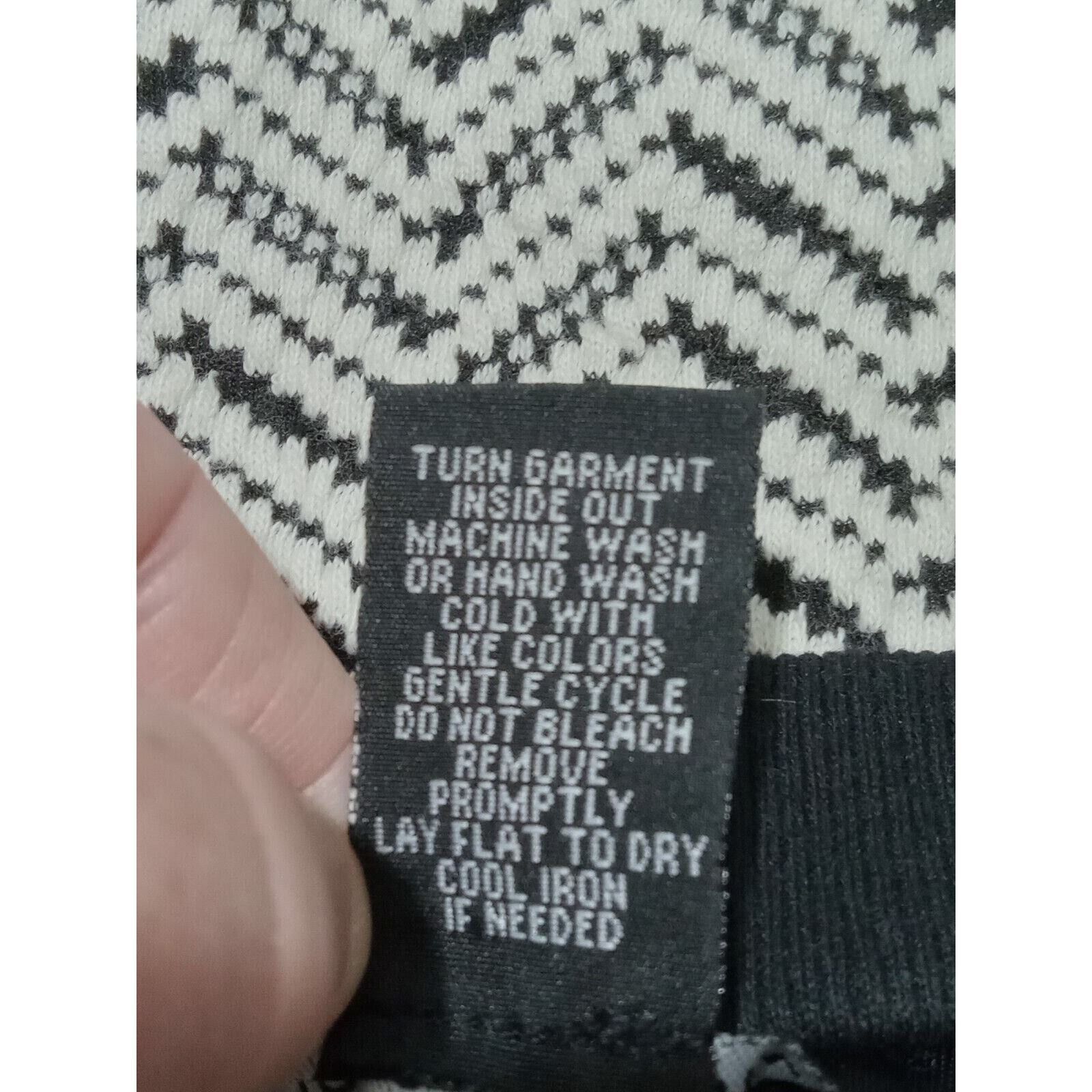 & Other Stories ZAC & RACHEL Skirt L Women's Wrap Knit Chevron No Slit Size 34" / US 12 / IT 48 - 6 Thumbnail