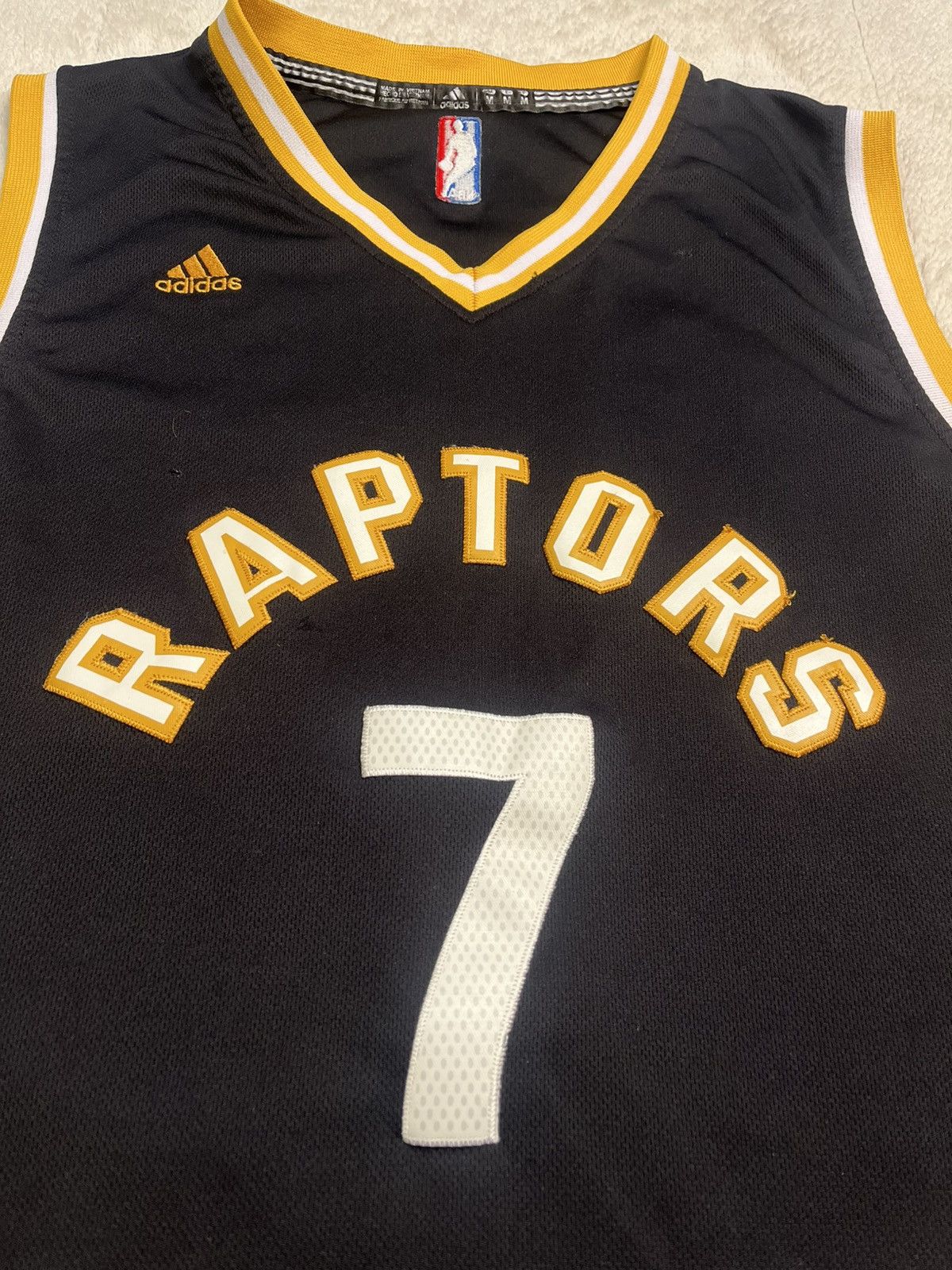 Adidas Adidas NBA 2016-2017 Toronto Raptors Kyle Lowry Ovo Jersey Size US M / EU 48-50 / 2 - 2 Thumbnail