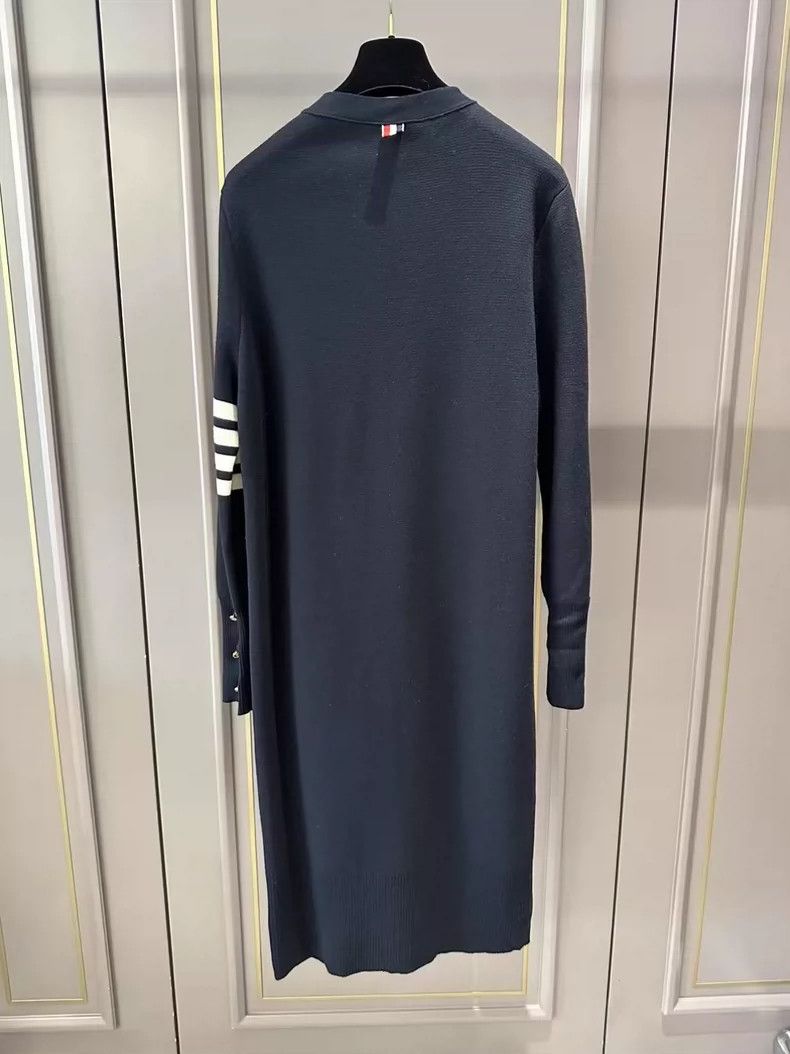Thom Browne Thom Browne Long gold buttoned sweater Size US S / EU 44-46 / 1 - 2 Thumbnail