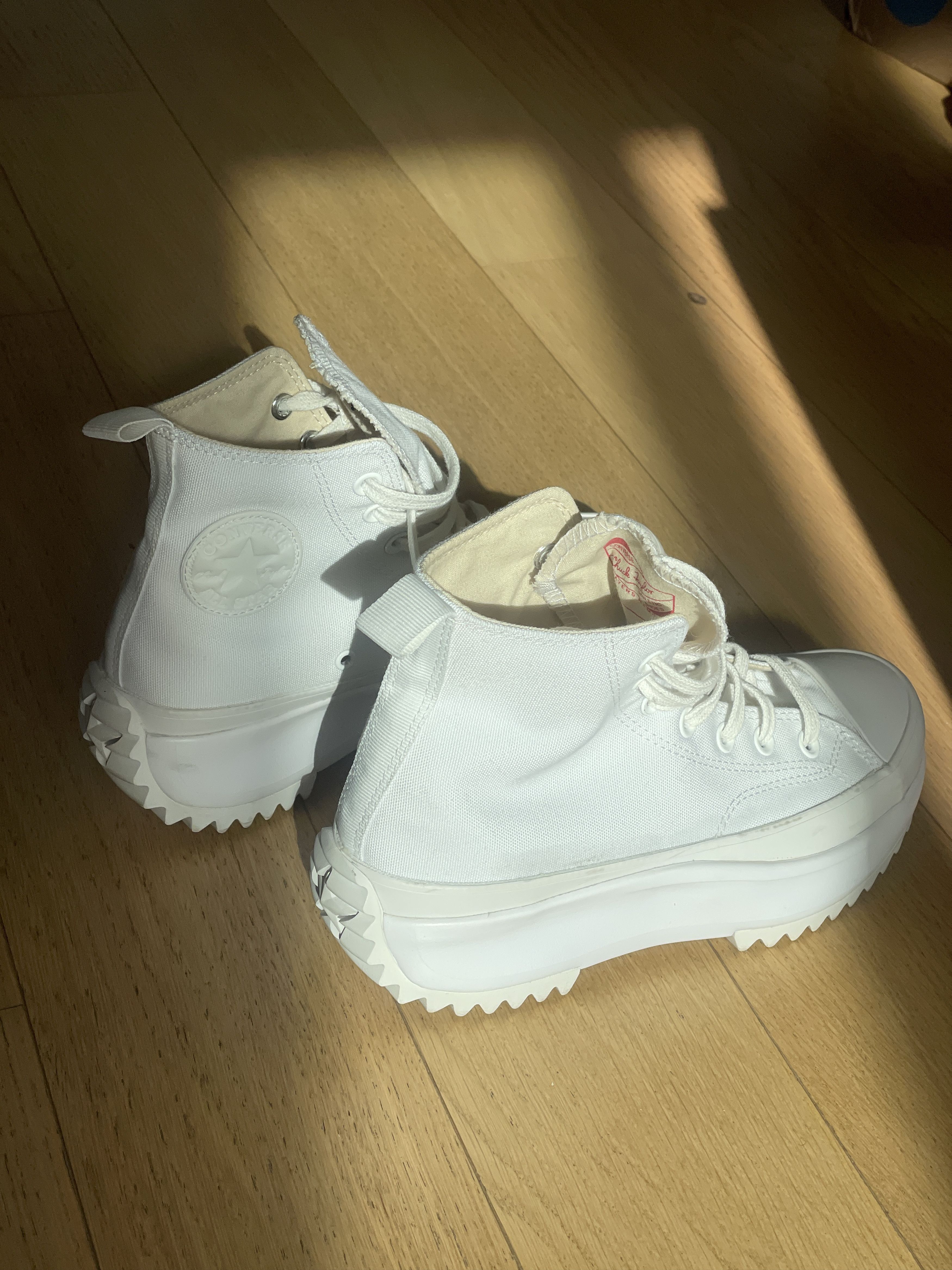 Converse Converse Run Star Hike High Sneakers Triple White M6 / W7.5 Size US 7.5 / IT 37.5 - 2 Thumbnail
