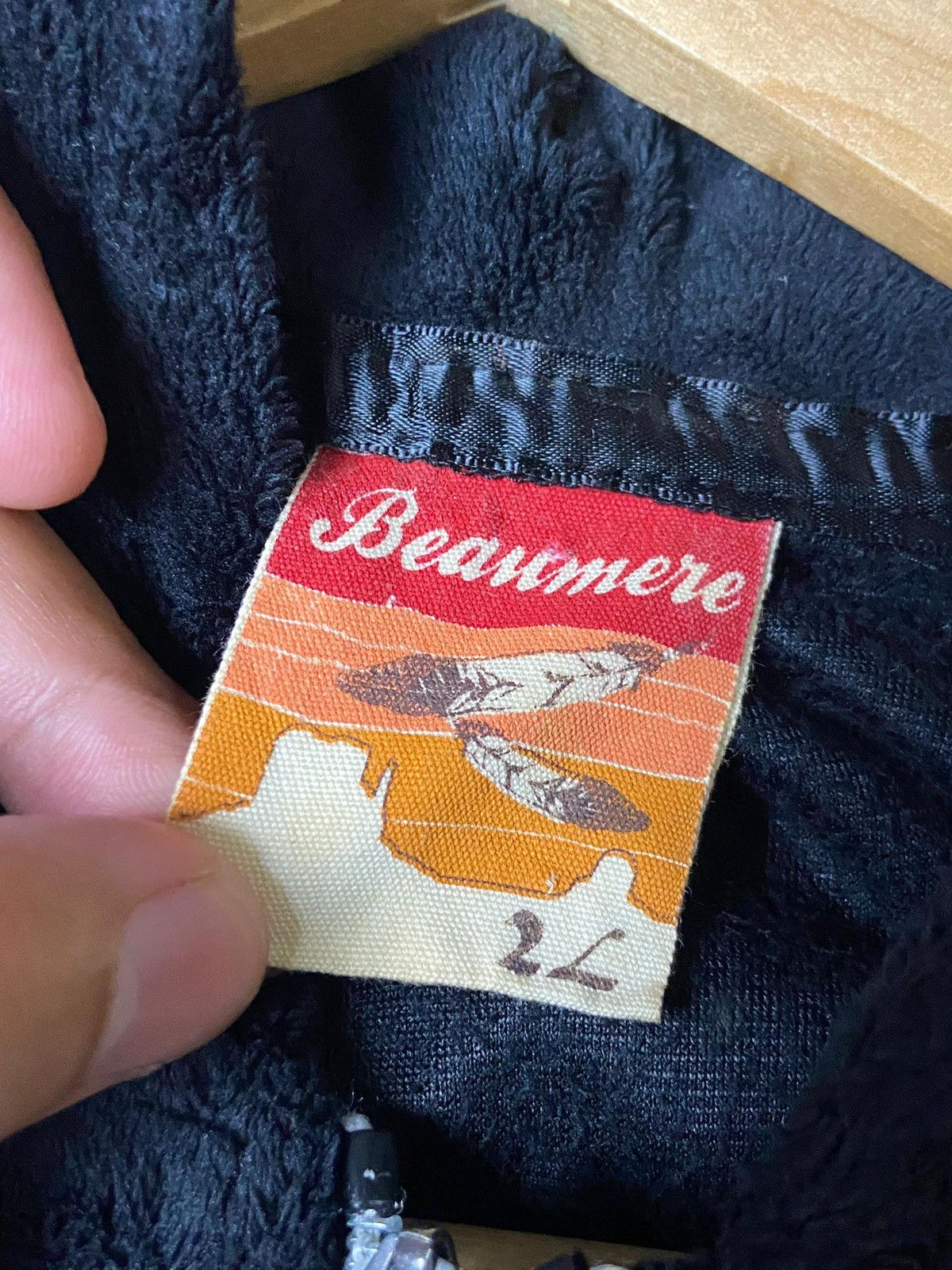Japanese Brand Beaumere Dest Rust Hooded Jacket (146) Size US L / EU 52-54 / 3 - 8 Thumbnail
