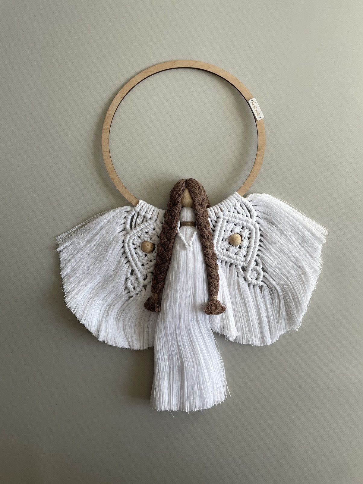 Handmade Knitted dolls-angels handmade Ukrainian amulet scandinavian Size ONE SIZE - 1 Thumbnail