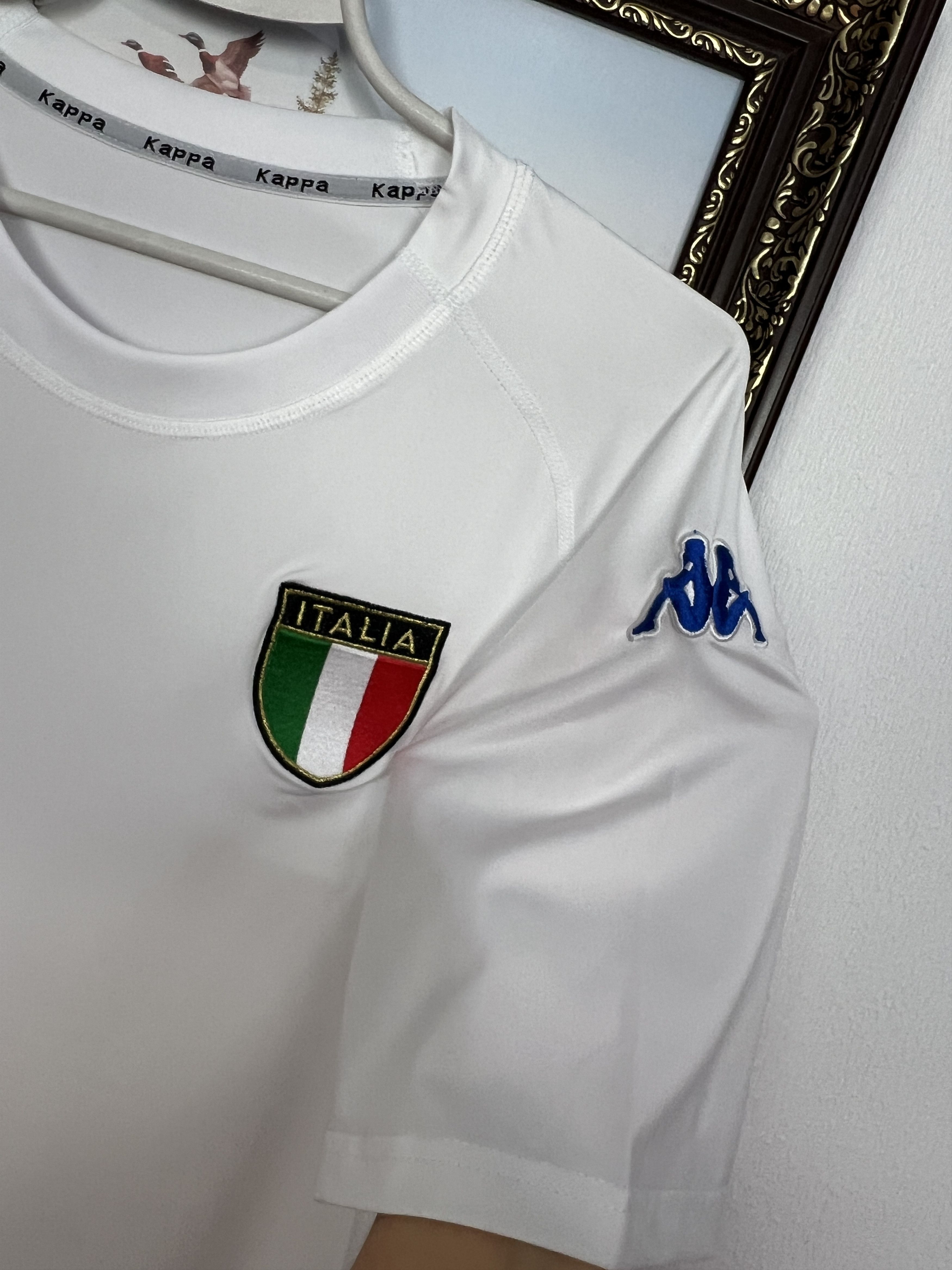 Kappa Italy Away football shirt 2001 Soccer Team Maglia Jersey Size US M / EU 48-50 / 2 - 5 Thumbnail