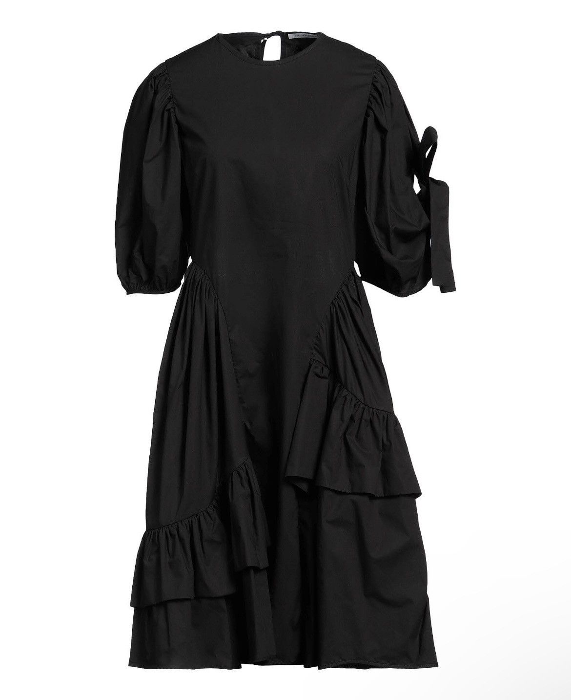 Cecilie Bahnsen CECILIE BAHNSEN Black Danita Midi Dress size US 8 Size M / US 6-8 / IT 42-44 - 4 Thumbnail