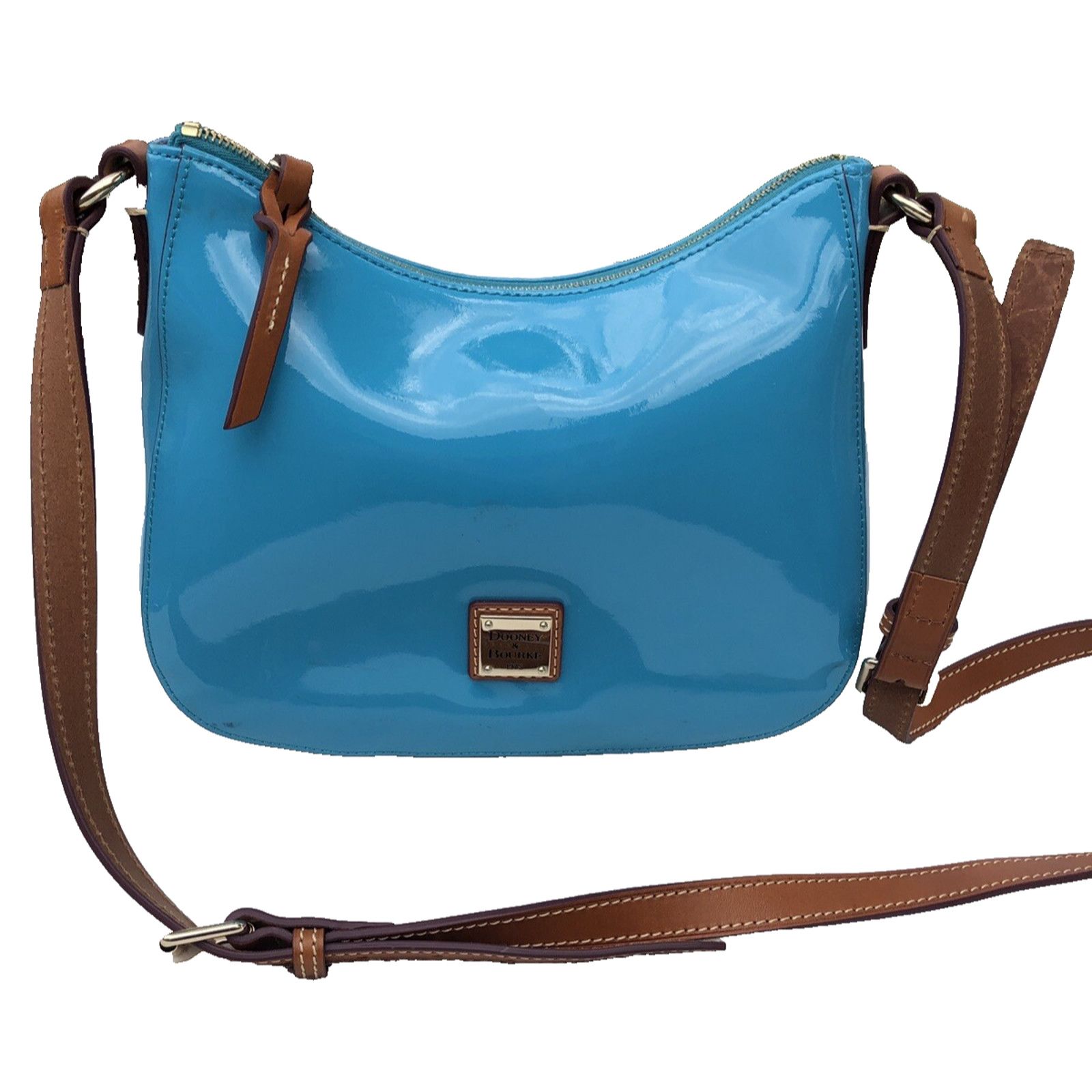 Dooney & Bourke Dooney & Bourke Patent Leather Small Kiley Crossbody B000543 Size ONE SIZE - 2 Thumbnail