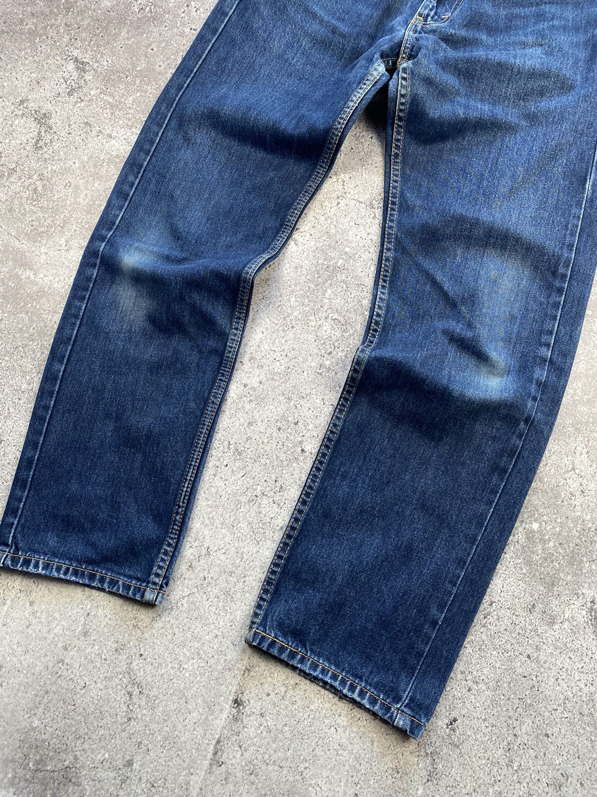 Japanese Brand × Levi's × Vintage Vintage y2k Levis 505 Baggy Washed Blue Jeans 33x32 Size US 33 - 2 Thumbnail