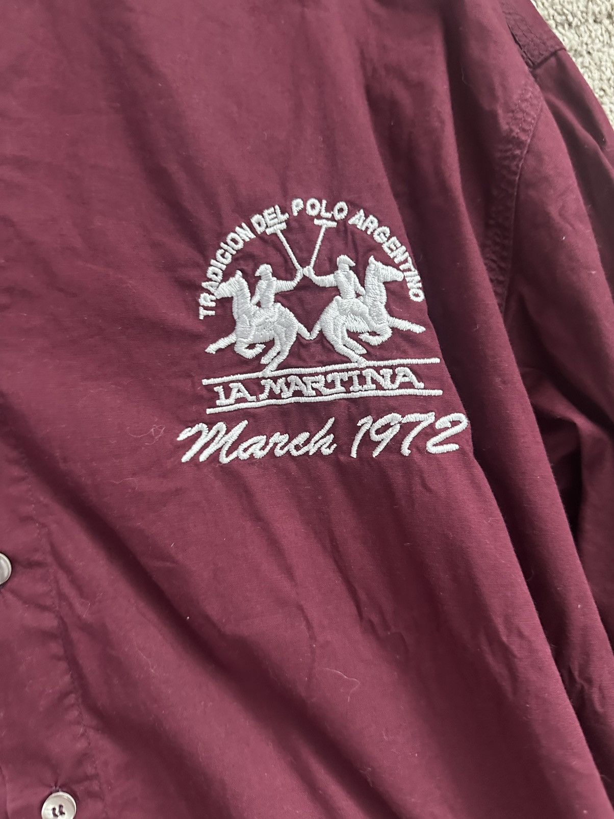 La Martina Shirt La Martina Polo Buenos Aires March 1972 🇦🇷 Size US L / EU 52-54 / 3 - 3 Thumbnail