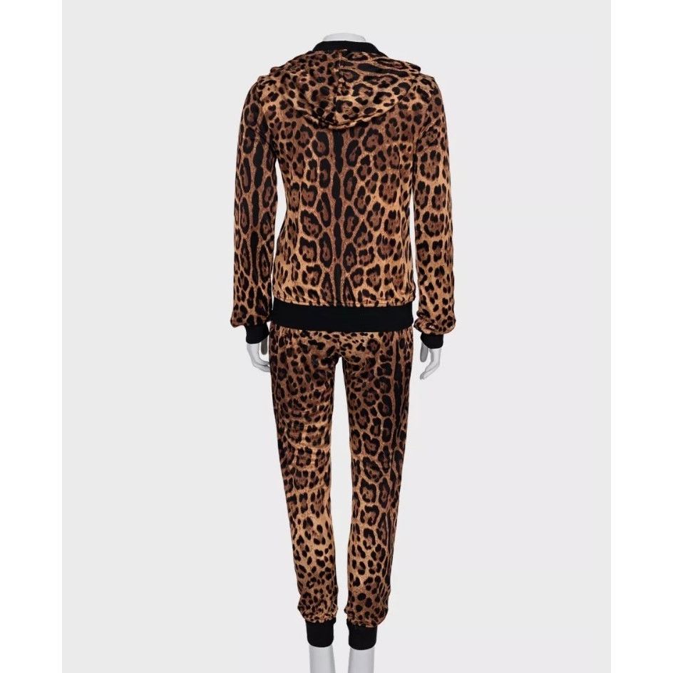 Dolce & Gabbana Dolce & Gabbana Leopard Print Three-Piece Suit - S / IT40 Size S / US 4 / IT 40 - 3 Thumbnail