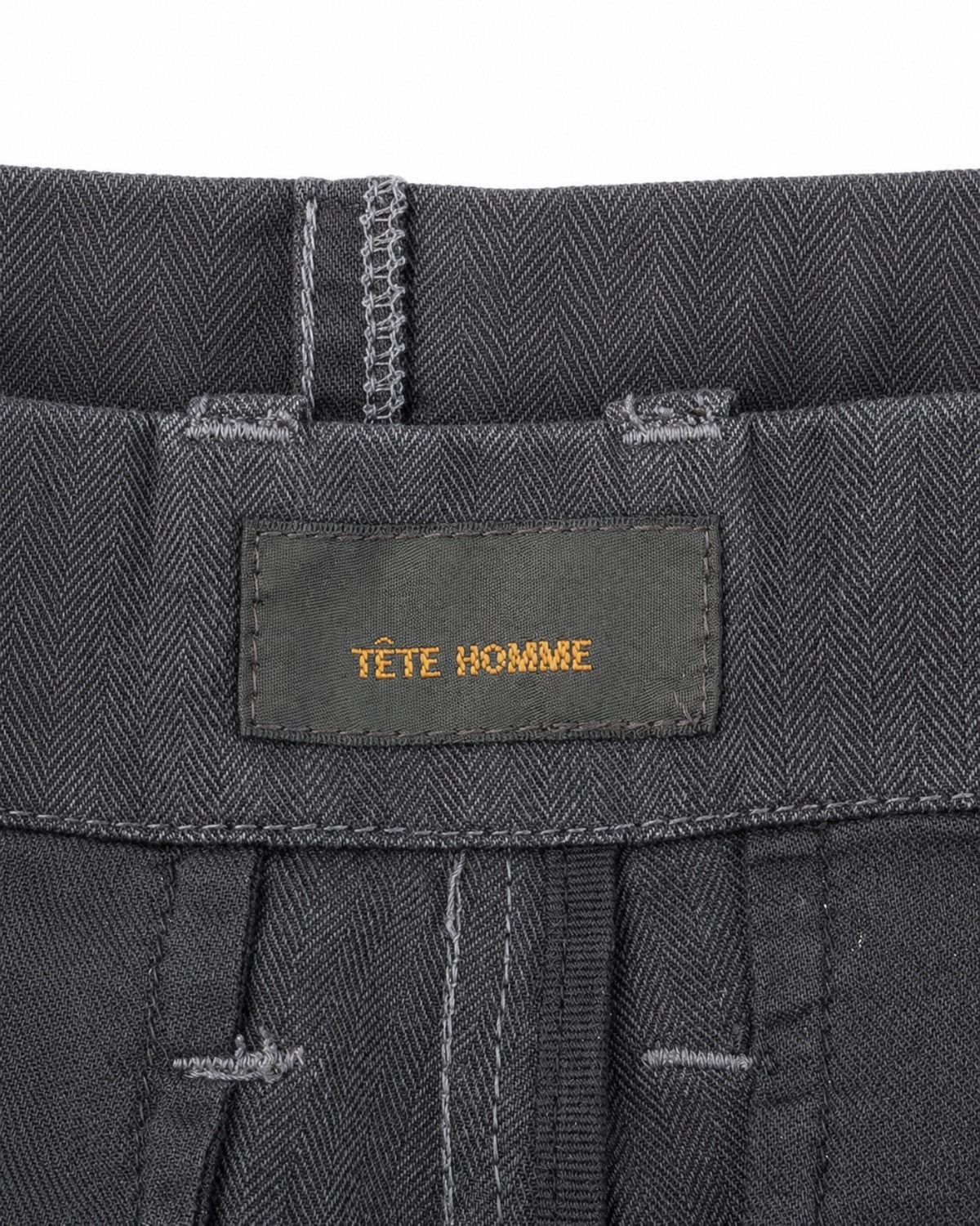 Japanese Brand TETE HOMME flared bondagel lace up cargo pants Size US 28 / EU 44 - 5 Thumbnail