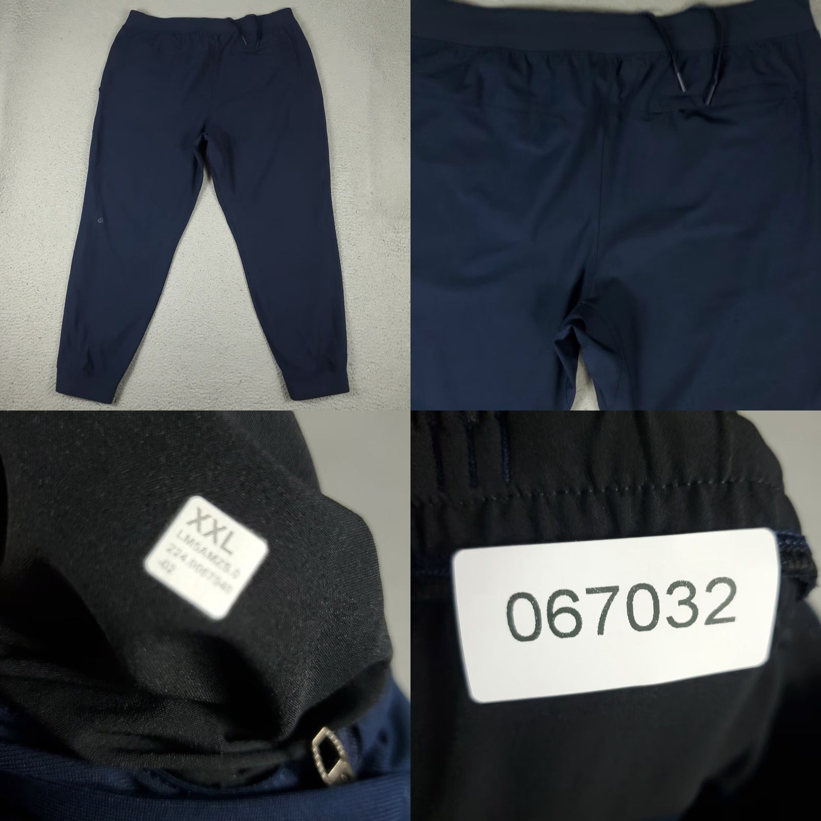 Lululemon Lululemon Pants Mens 2XL Navy Blue ABC Track Joggers Sweatpants Activewear Casual Workwear Athletic Size US 39 - 8 Thumbnail