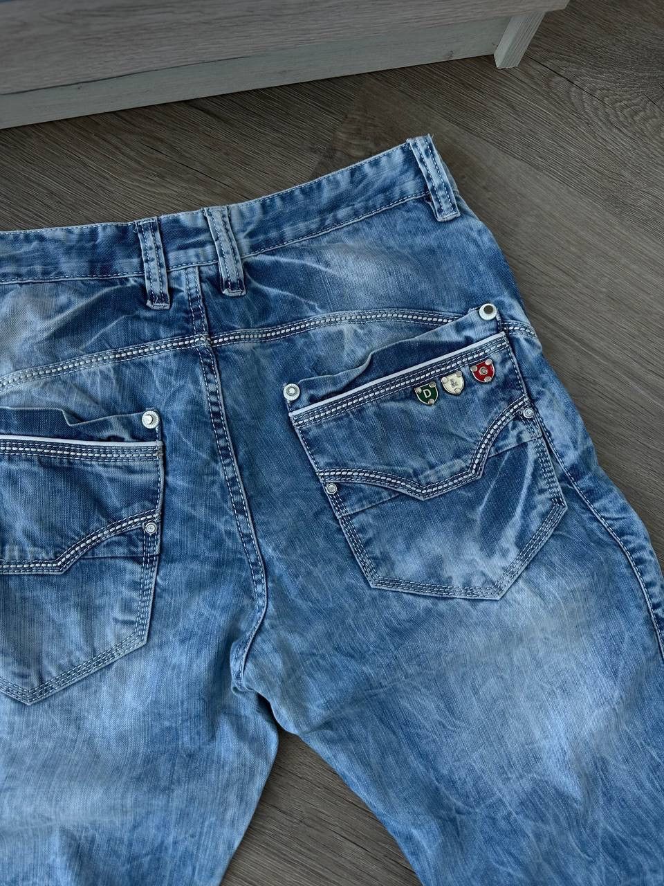 Dolce & Gabbana × Vintage Vintage Dolce Gabbana Blue Denim Avantgarde Pants Size US 32 / EU 48 - 12 Thumbnail