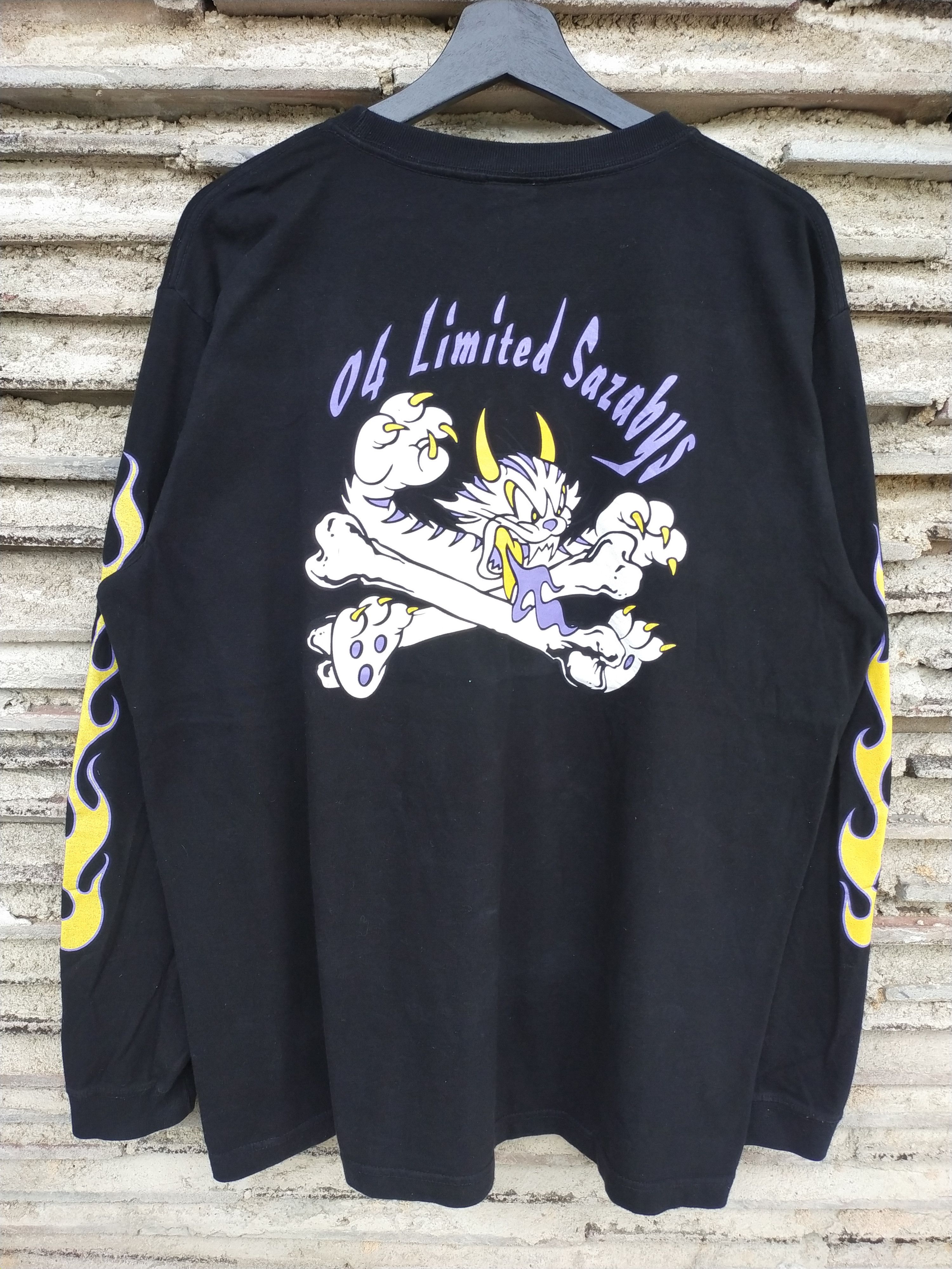 Vaundy 04 Limited Sazabys ライブナタリーロンT 黒XL ライブナタリー “Vaundy × 04 Limited Sazabys” ロングスリーブT