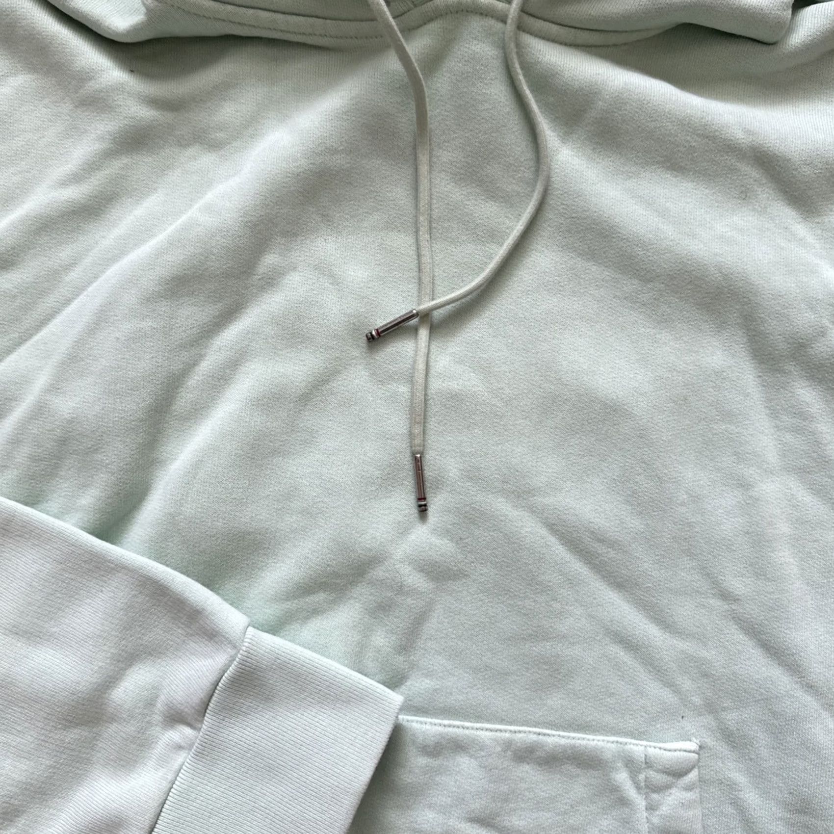 Thom Browne THOM BROWNE Garment-Dyed Loopback Cotton-Jersey Hoodie Green Size 4 Men's Pullover Regular Color Green Size US S / EU 44-46 / 1 - 6 Thumbnail