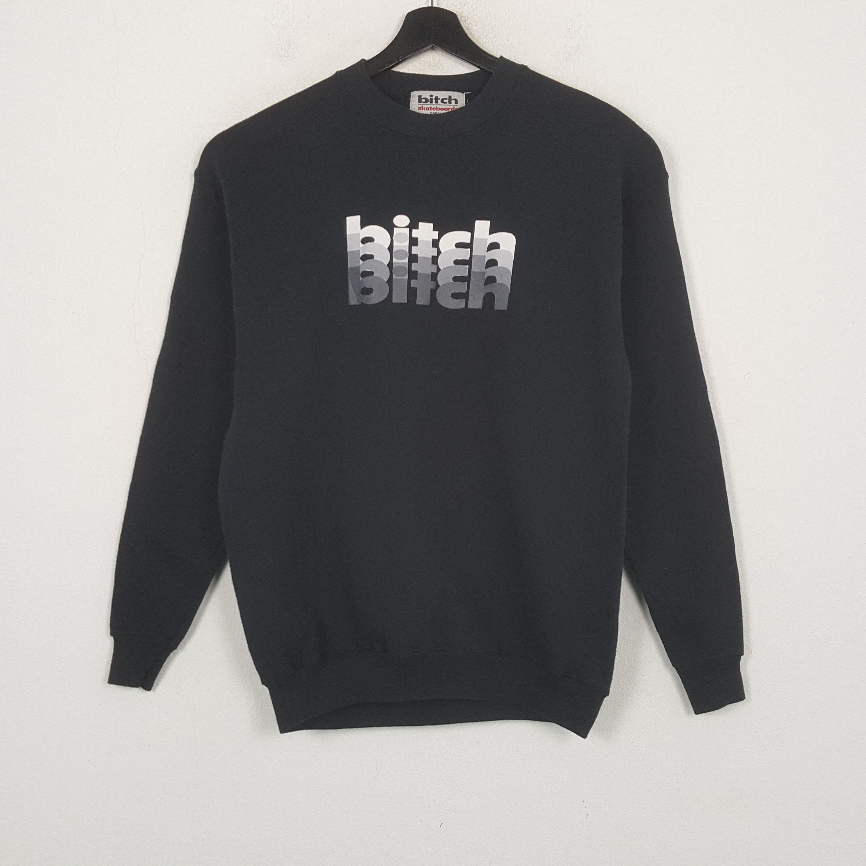 Vintage Bitch Skateboard Streetwear Style Sweatshirt C298N5 Size US S / EU 44-46 / 1 - 1 Thumbnail