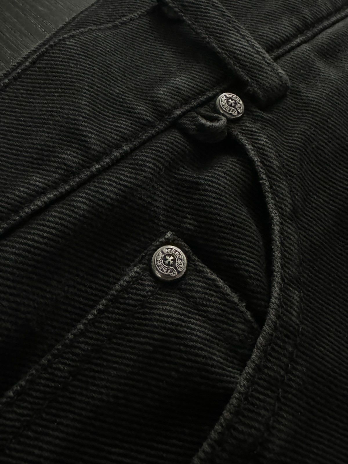 Chrome Hearts Chrome Hearts Fleur Knee Denim Size US 34 / EU 50 - 4 Thumbnail