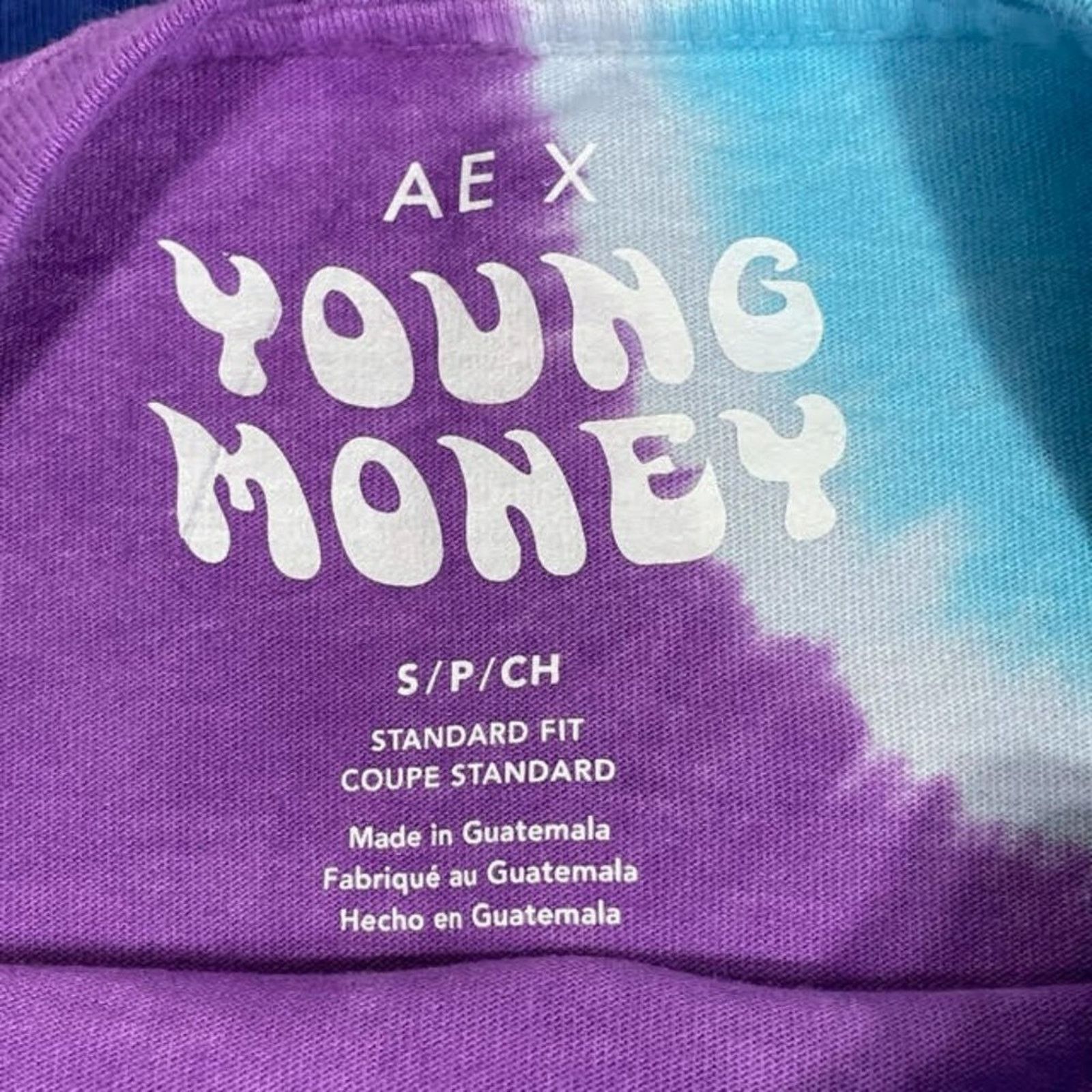 American Eagle Outfitters American Eagle Outfitters Young Money Tie Dyed T-Shirt Small Size US S / EU 44-46 / 1 - 6 Thumbnail