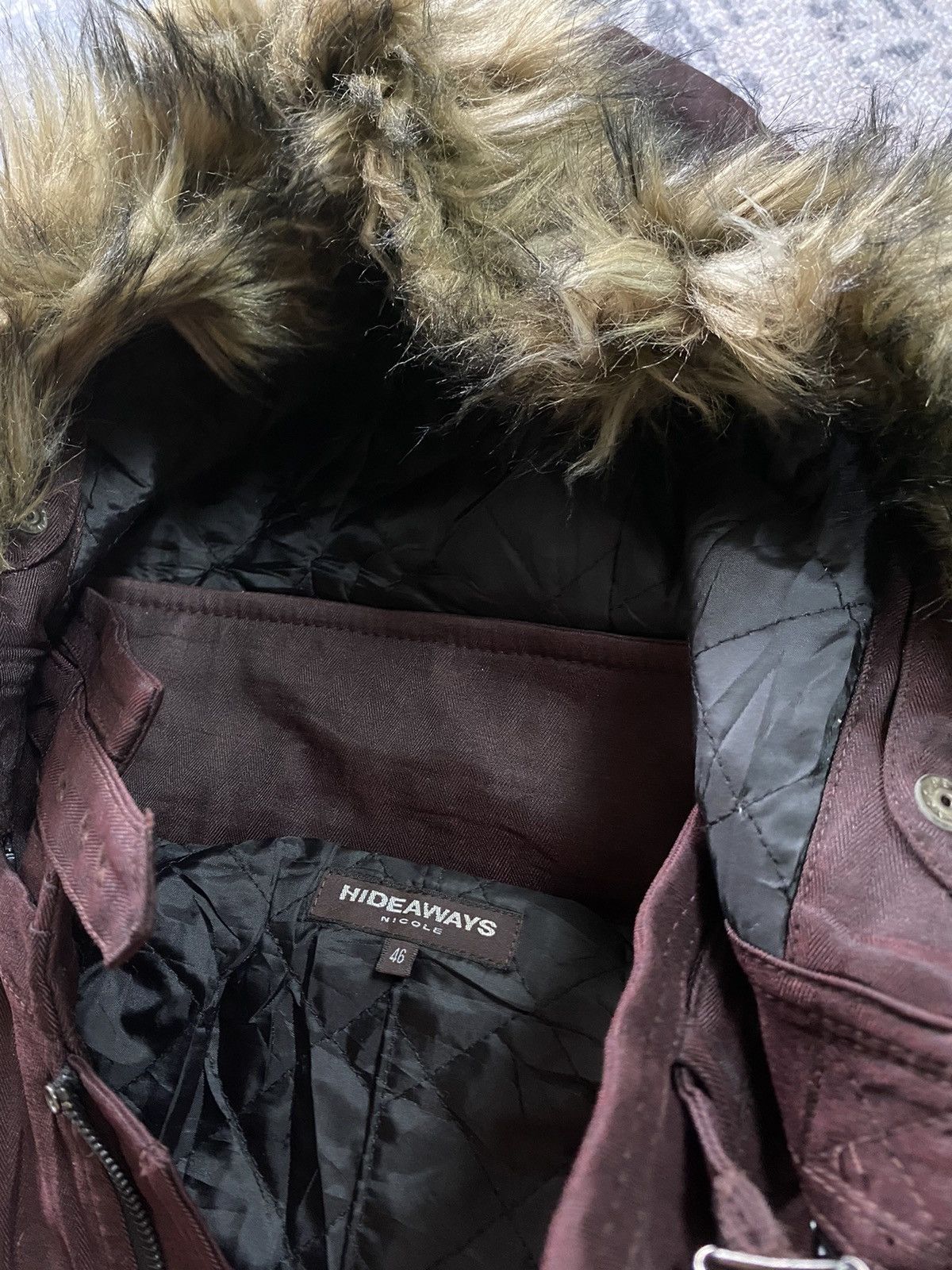 ジャケット・アウター 00s deadstock fur jacket vkei fuga 00s fuga riders jacket - Gem