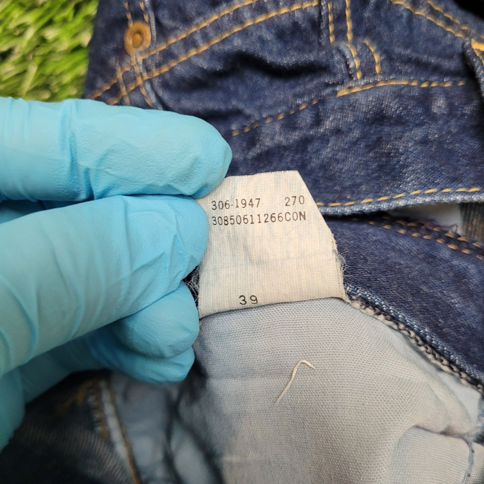 Lee VTG 80s Lee MS Yoked Rider Jeans Womens 28 USA Tapered Sz 6 Size 28" / US 6 / IT 42 - 9 Thumbnail