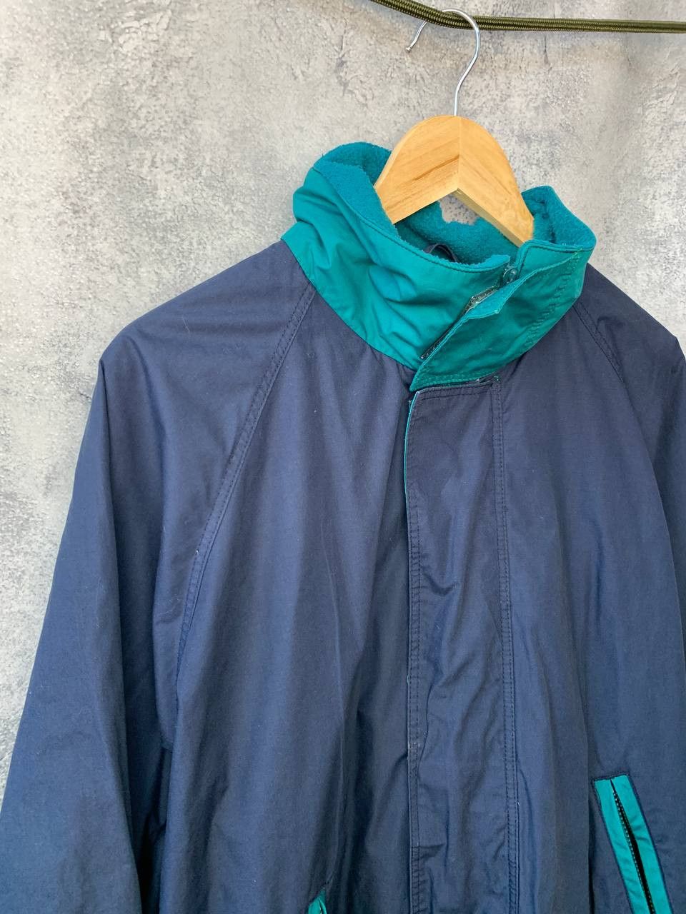 Baracuta BARACUTA Coat Jacket Navy Fleece Lined Active 2000 Vintage Size US L / EU 52-54 / 3 - 3 Thumbnail