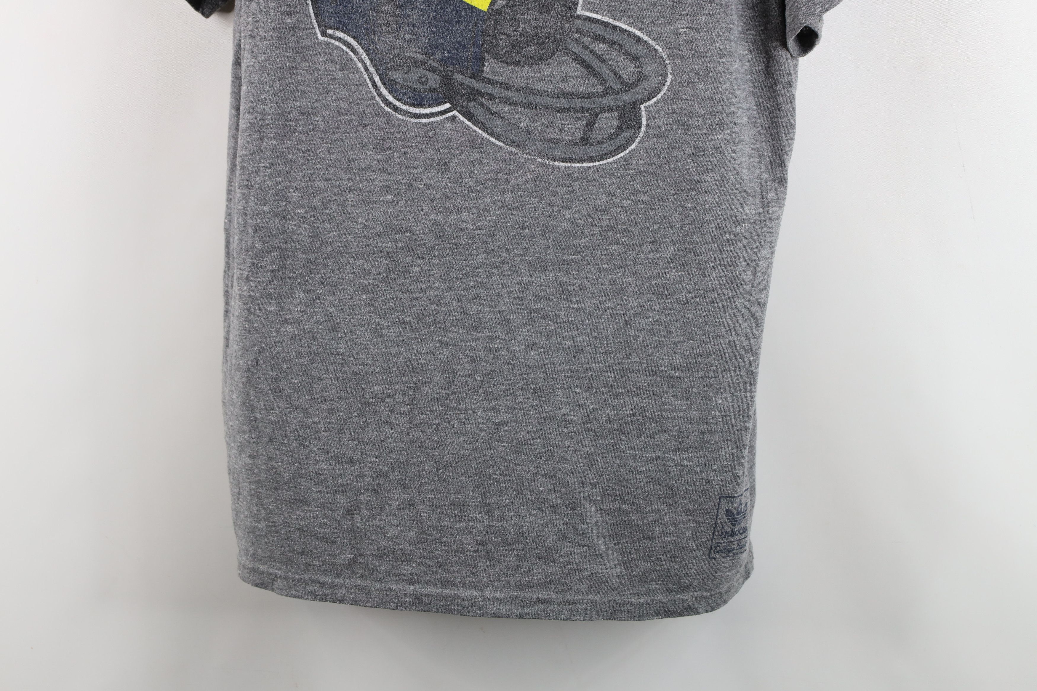 Adidas Retro Adidas Michigan Football Helmet Jersey Knit T-Shirt Size US M / EU 48-50 / 2 - 3 Thumbnail