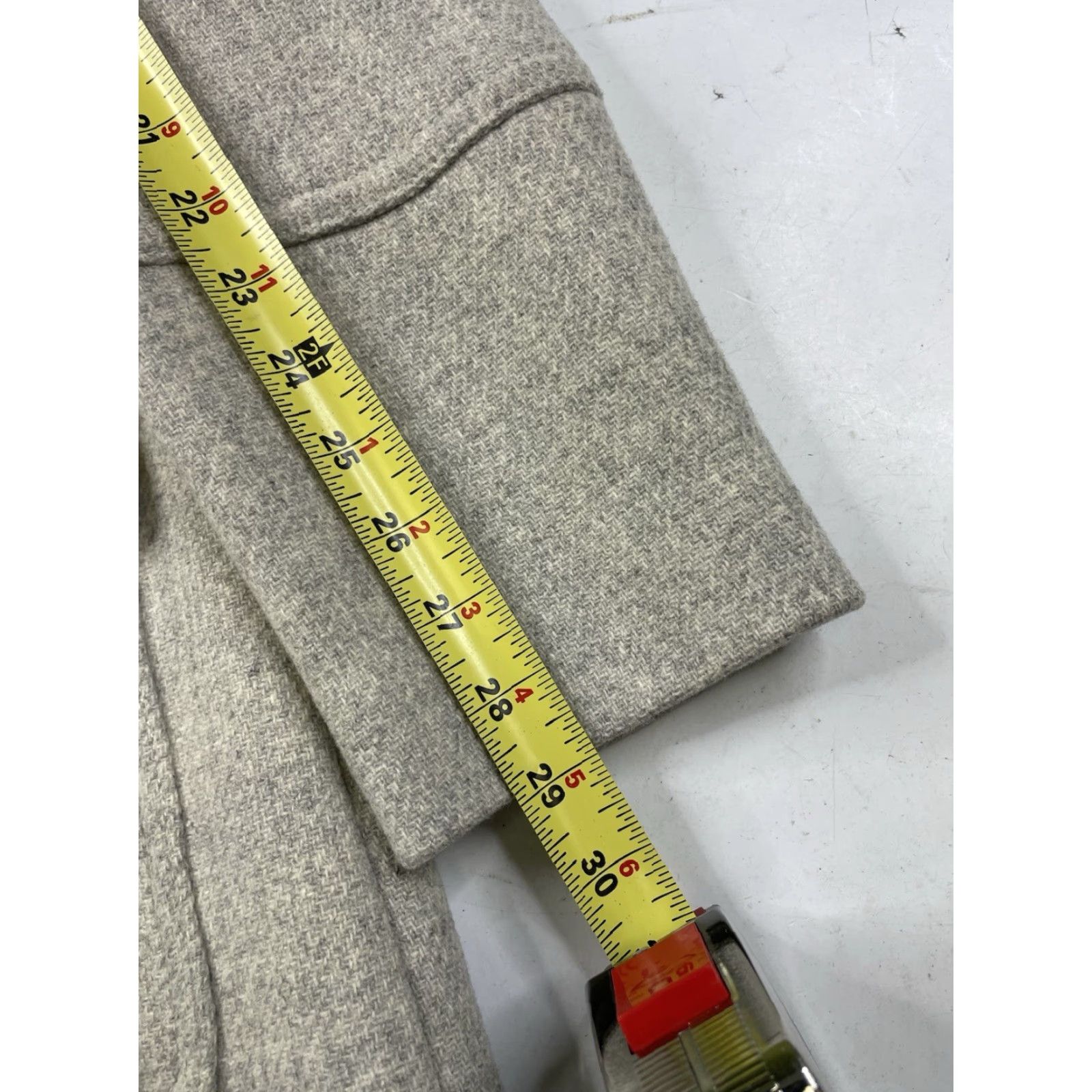 J.Crew J. Crew Chateau Parka Coat Wool Fur Hood Gray 12 Women Regular Mid-Length Zip Ski Retro Classic Preppy Parka Jacket/Coat Size XL / US 12-14 / IT 48-50 - 7 Thumbnail
