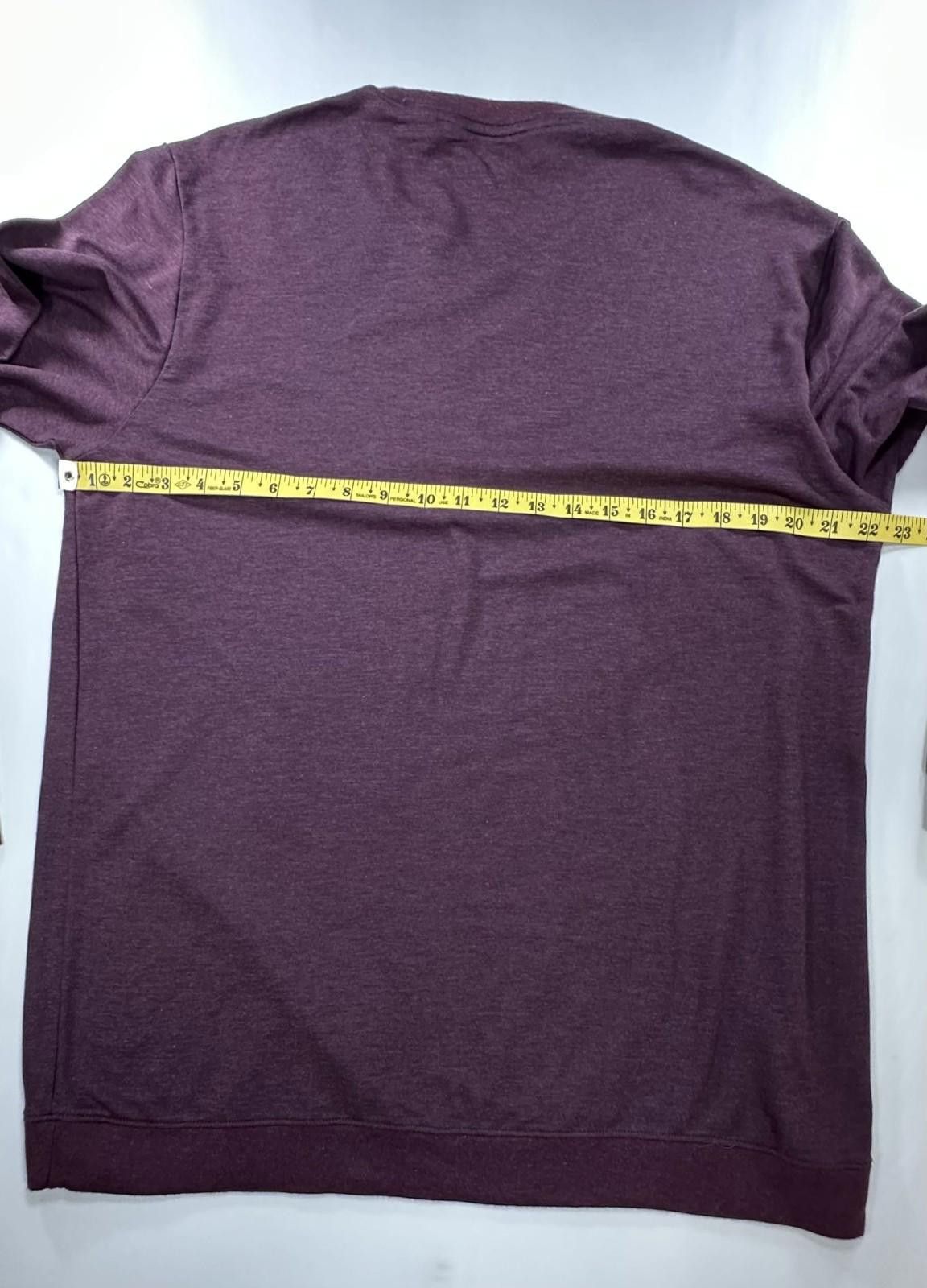 TravisMathew Travis Mathew Long Sleeve Fleece Sweatshirt Maroon Mens XL Size US L / EU 52-54 / 3 - 4 Thumbnail