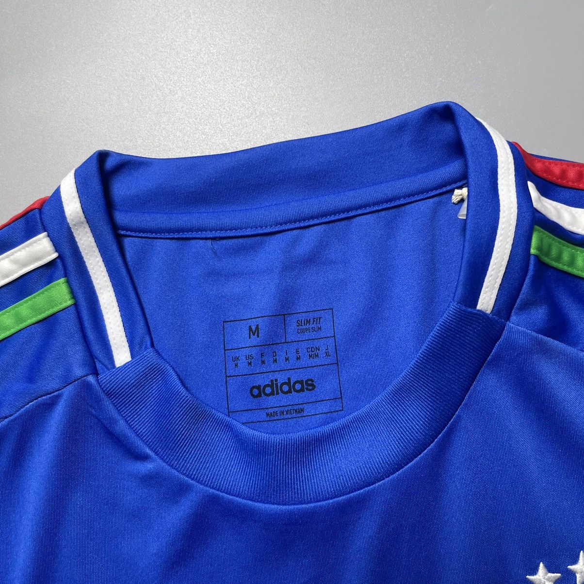 Adidas ITALY ADIDAS 2024 EURO FOOTBALL HOME JERSEY #7 PELLEGRINI Size US M / EU 48-50 / 2 - 5 Thumbnail