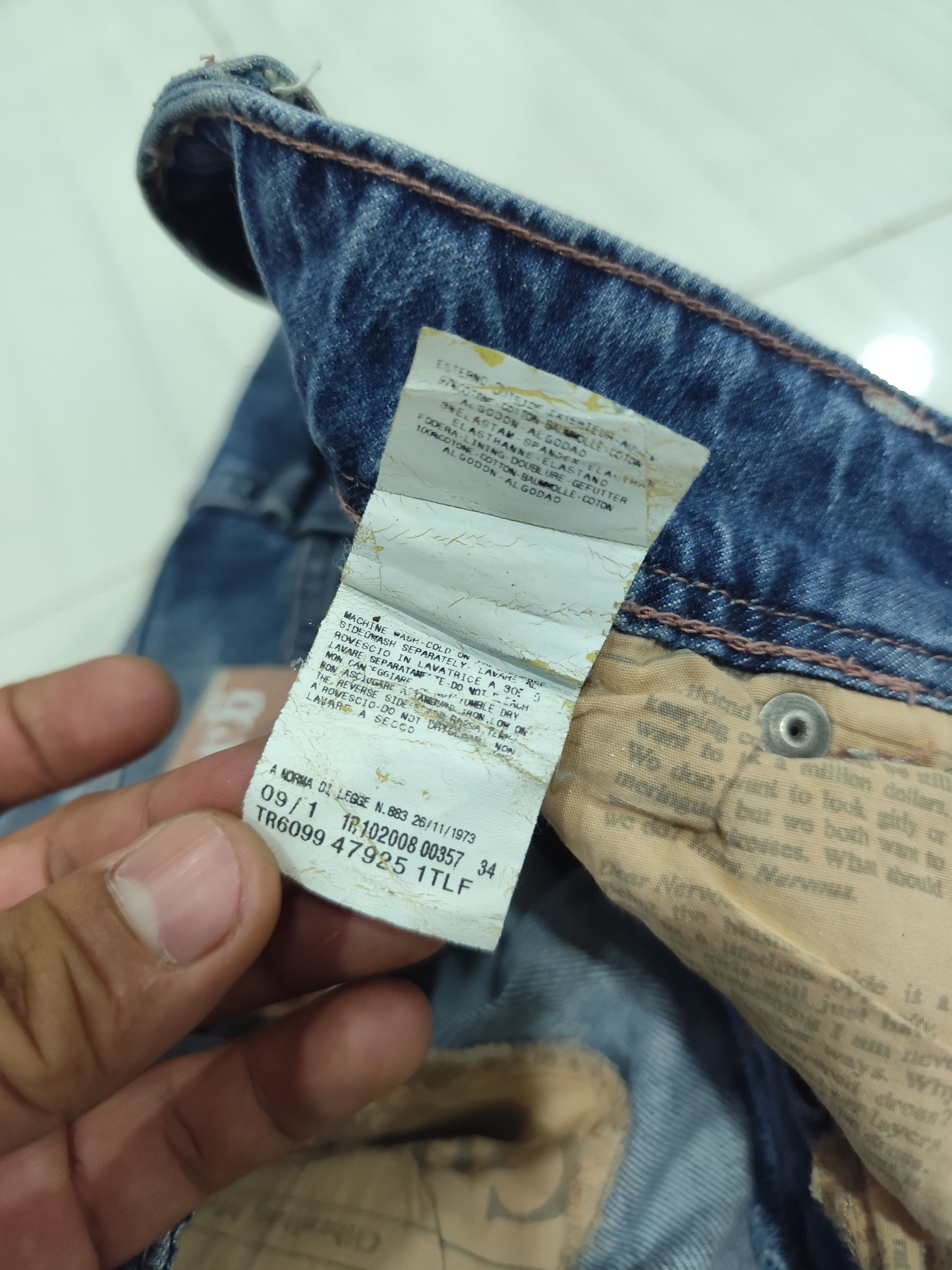 John Galliano GALLIANO JEANS Size 26" / US 2 / IT 38 - 9 Thumbnail