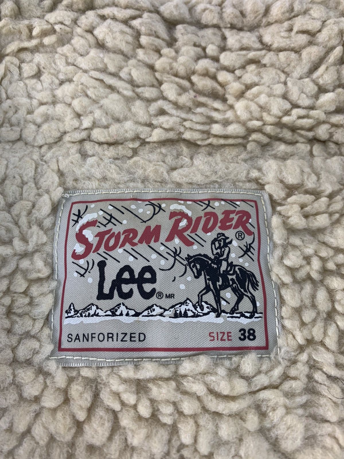 Lee Storm Rider Sanforized Shearling Sherpa Corduroy Jacket Jackets