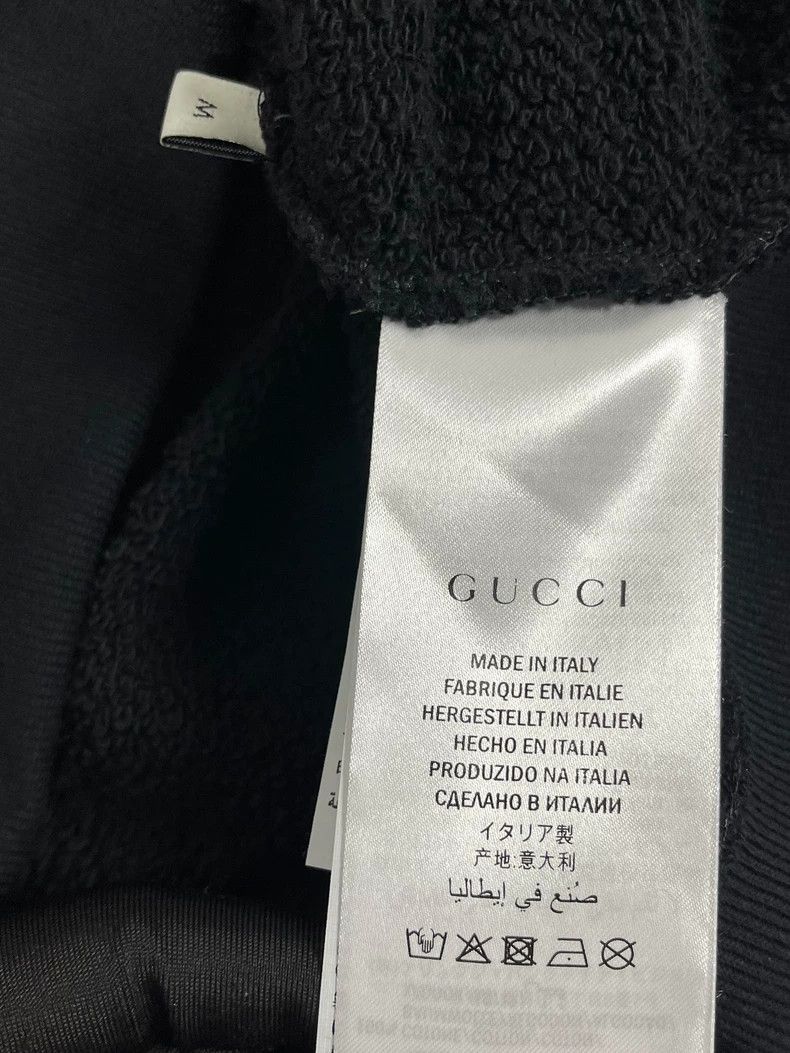 Gucci Gucci Black Vintage Square Logo Hoodie Sweatshirt 2502-Next Size US M / EU 48-50 / 2 - 4 Thumbnail