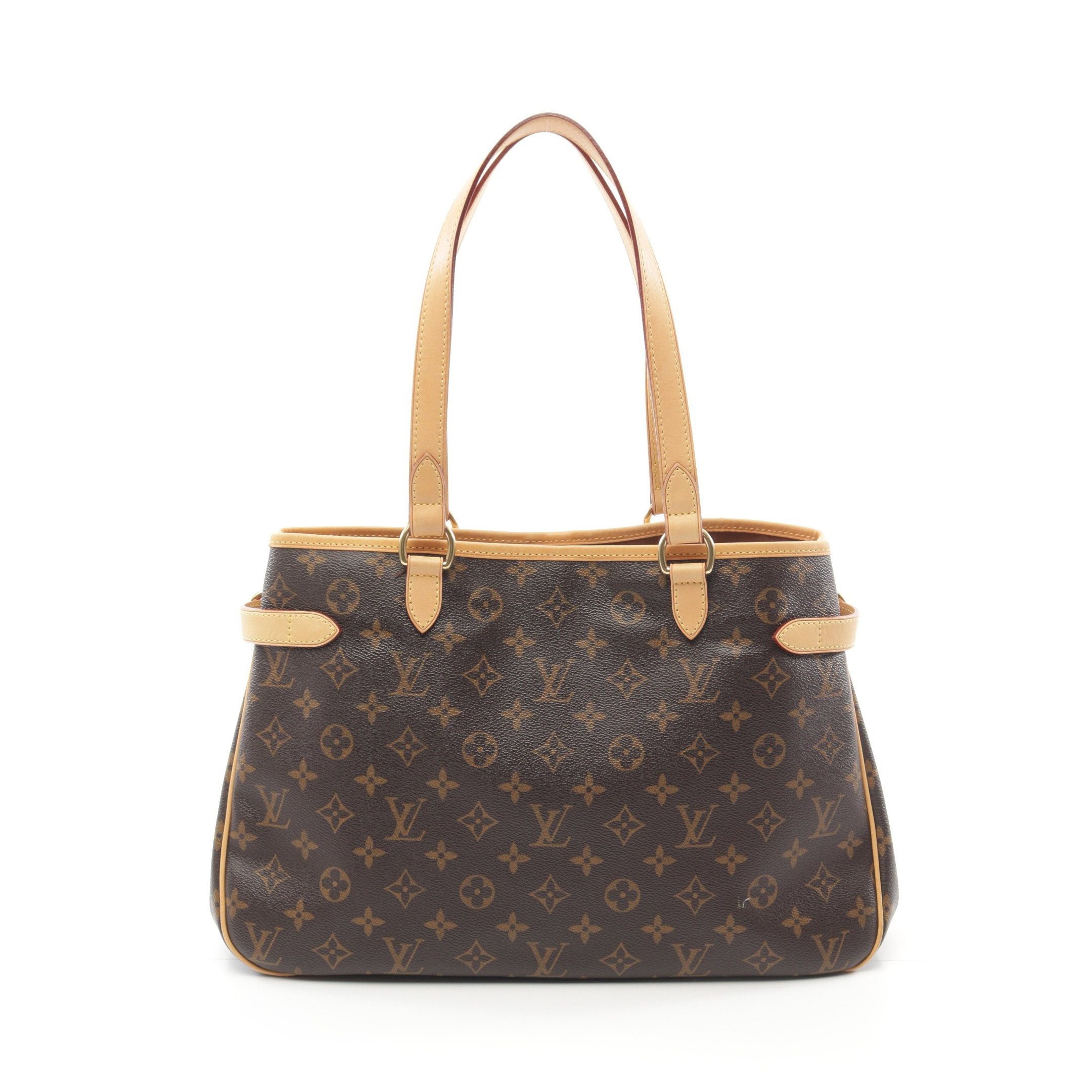 Louis Vuitton Louis Vuitton Batignolles Horizontal Monogram Shoulder Bag Leather Brown Size ONE SIZE - 1 Thumbnail