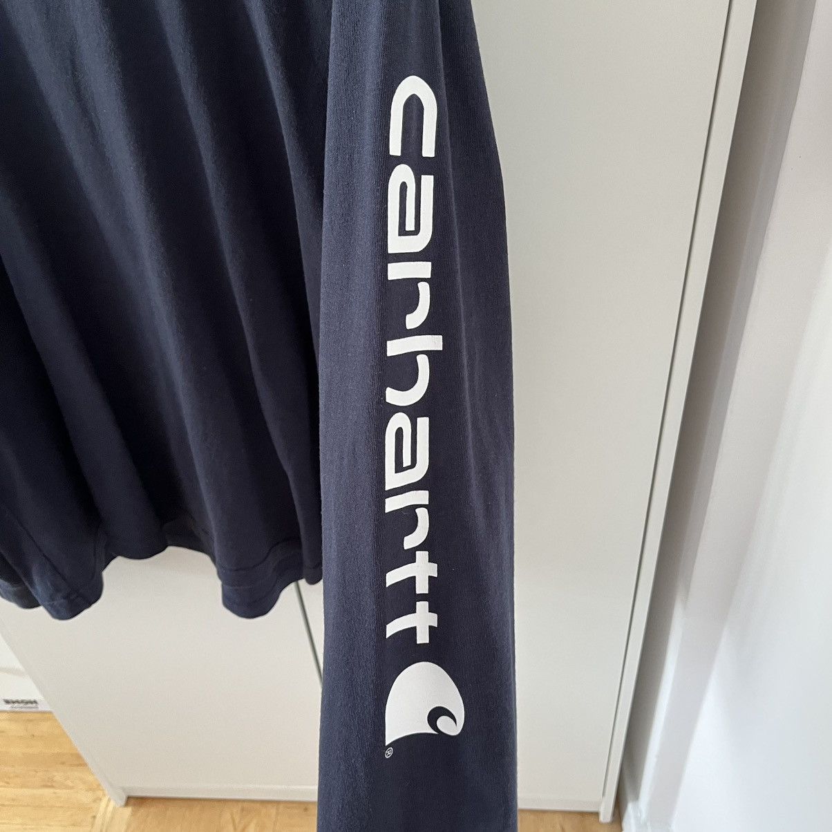 Carhartt Vintage Carhartt Blue Longsleeve Streetwear Y2K Size US XL / EU 56 / 4 - 2 Thumbnail