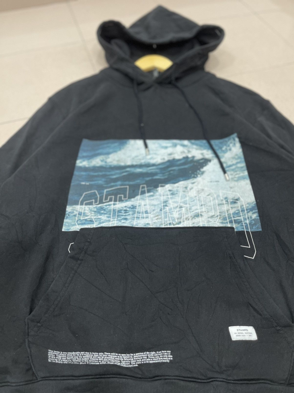 Stampd Stampd 20ss Wave Hoodie Size US XL / EU 56 / 4 - 11 Thumbnail