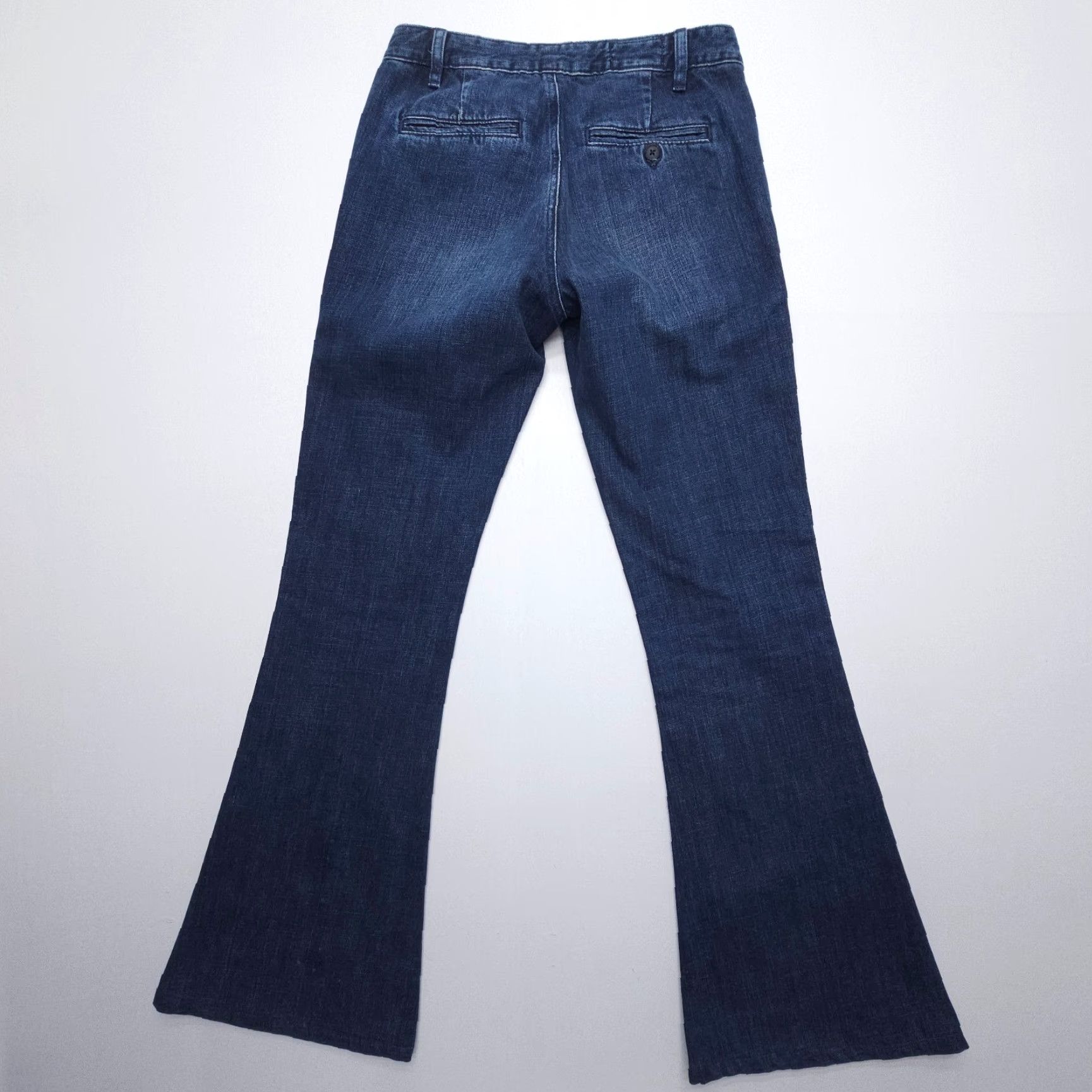 Polo Ralph Lauren Polo Ralph Lauren Jeans Flared 90s Bohemian Festival Denim Dark Wash 30 Inseam Womens Size 26 Mid Rise Bell Bottom Size 26" / US 2 / IT 38 - 2 Thumbnail