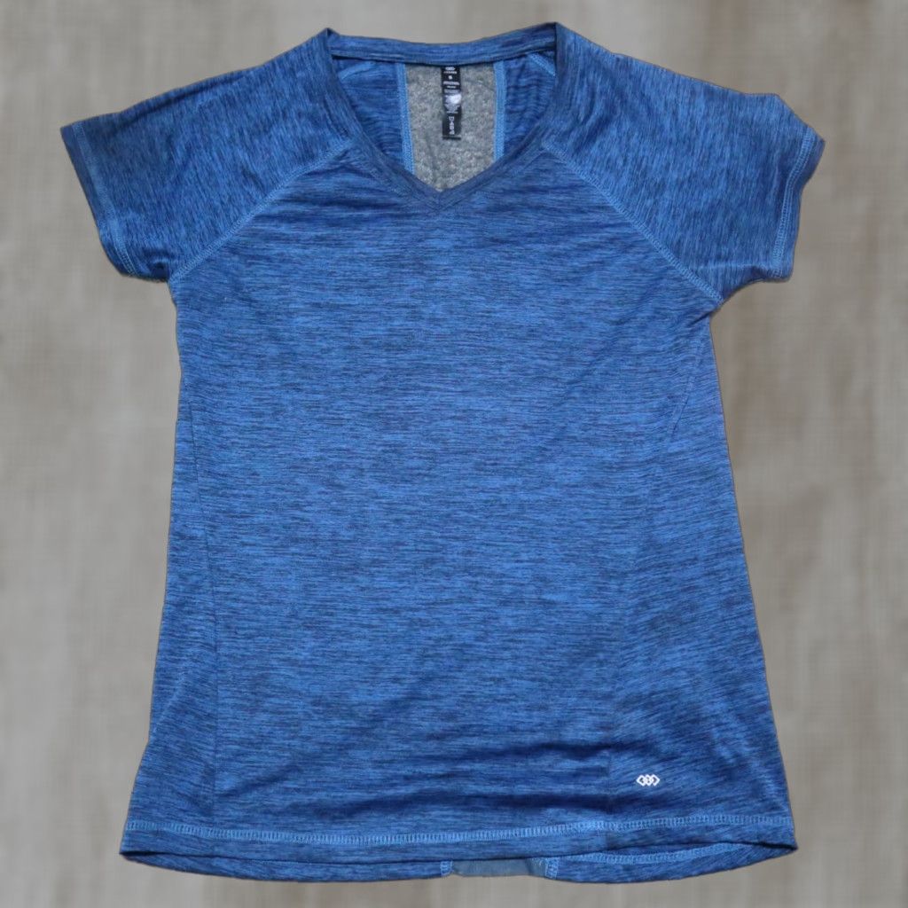 Vintage VINTAGE Legend Blue Breathable Sheer Cotton T-Shirt Women's Small Activewear Short Sleeve 90s Size S / US 4 / IT 40 - 1 Thumbnail