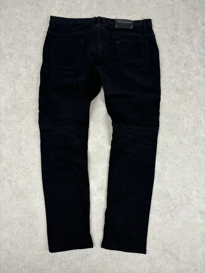Balmain Balmain Black Slim Denim Jeans Size US 32 / EU 48 - 6 Thumbnail