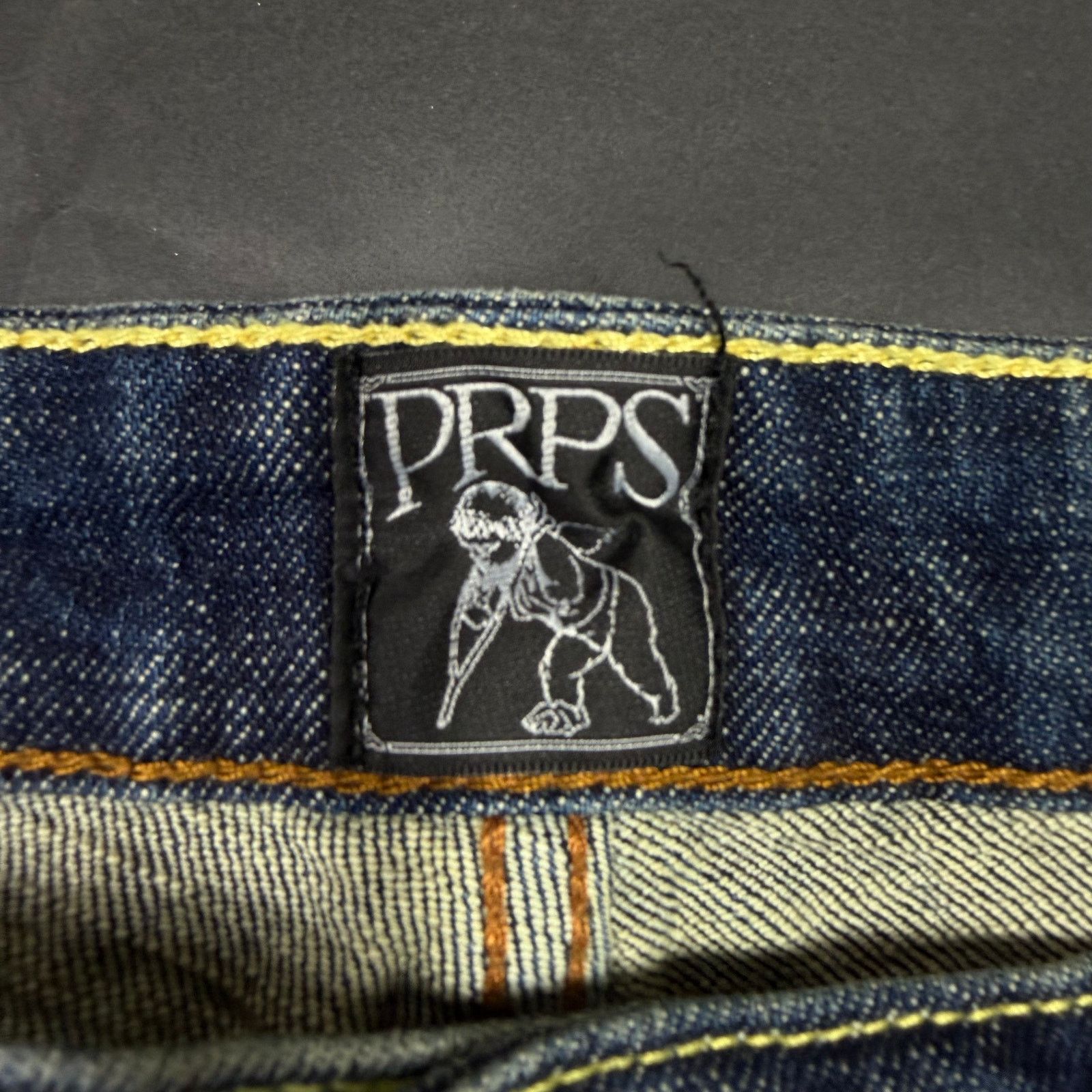 Prps PRPS Washed Denim Jean Size US 36 / EU 52 - 3 Thumbnail
