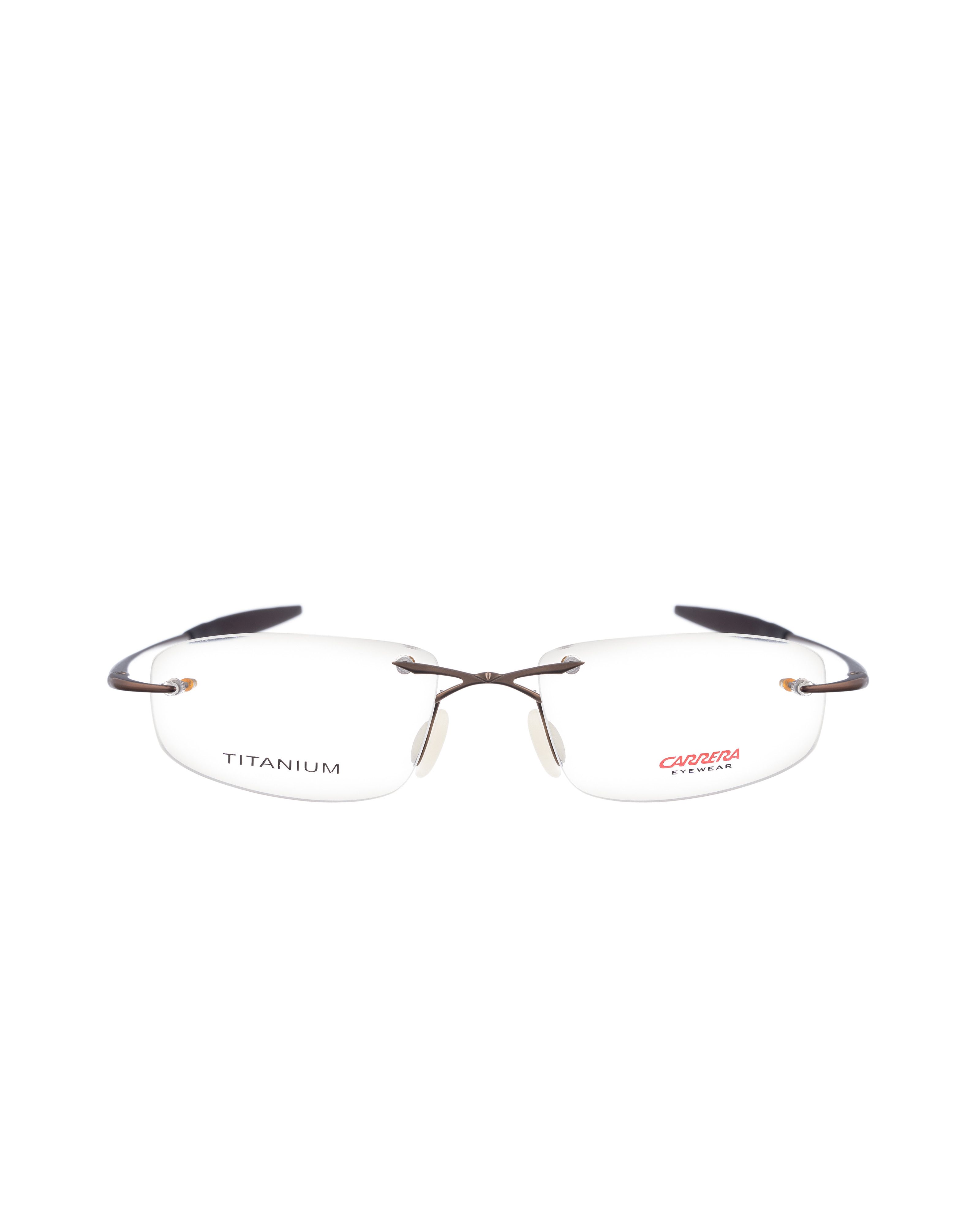 Carrera Carrera 90s Rimless Sporty Brown Metallic Glasses Size ONE SIZE - 3 Thumbnail