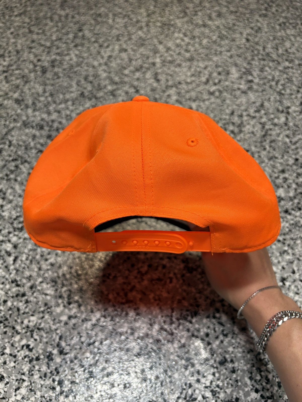 Billy Hill 2021 Billy Hill Neon Orange “Parts, S&S” Truckers Hat OSFM Size ONE SIZE - 2 Thumbnail